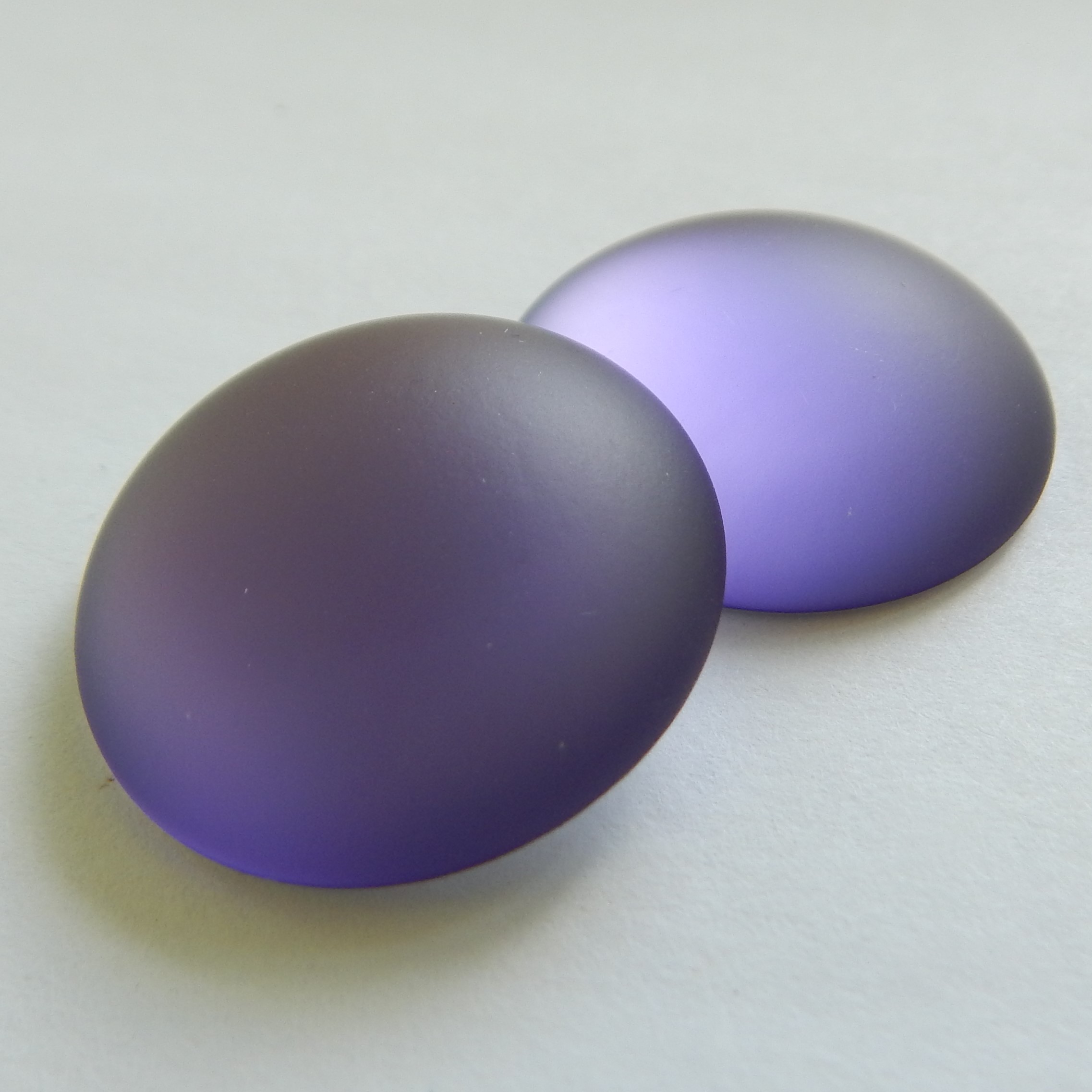 Cabochon Lunasoft 24 mm - colore a scelta - quantità 1 - cabochon luna lucite - Foto 35 di 36