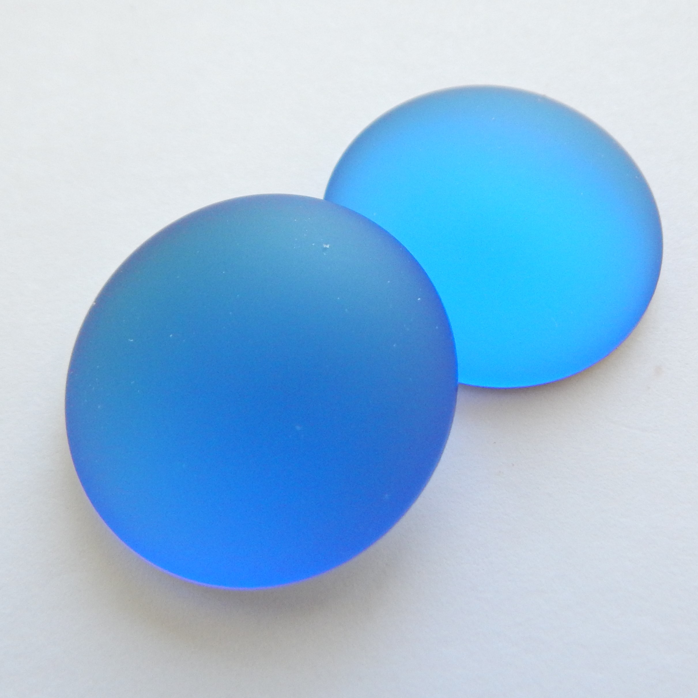 Cabochon Lunasoft 24 mm - colore a scelta - quantità 1 - cabochon luna lucite - Foto 2 di 36