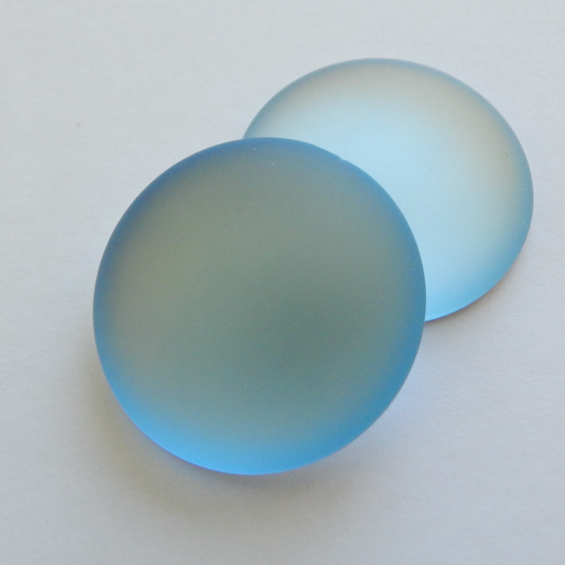 Cabochon Lunasoft 24 mm - colore a scelta - quantità 1 - cabochon luna lucite - Foto 19 di 36