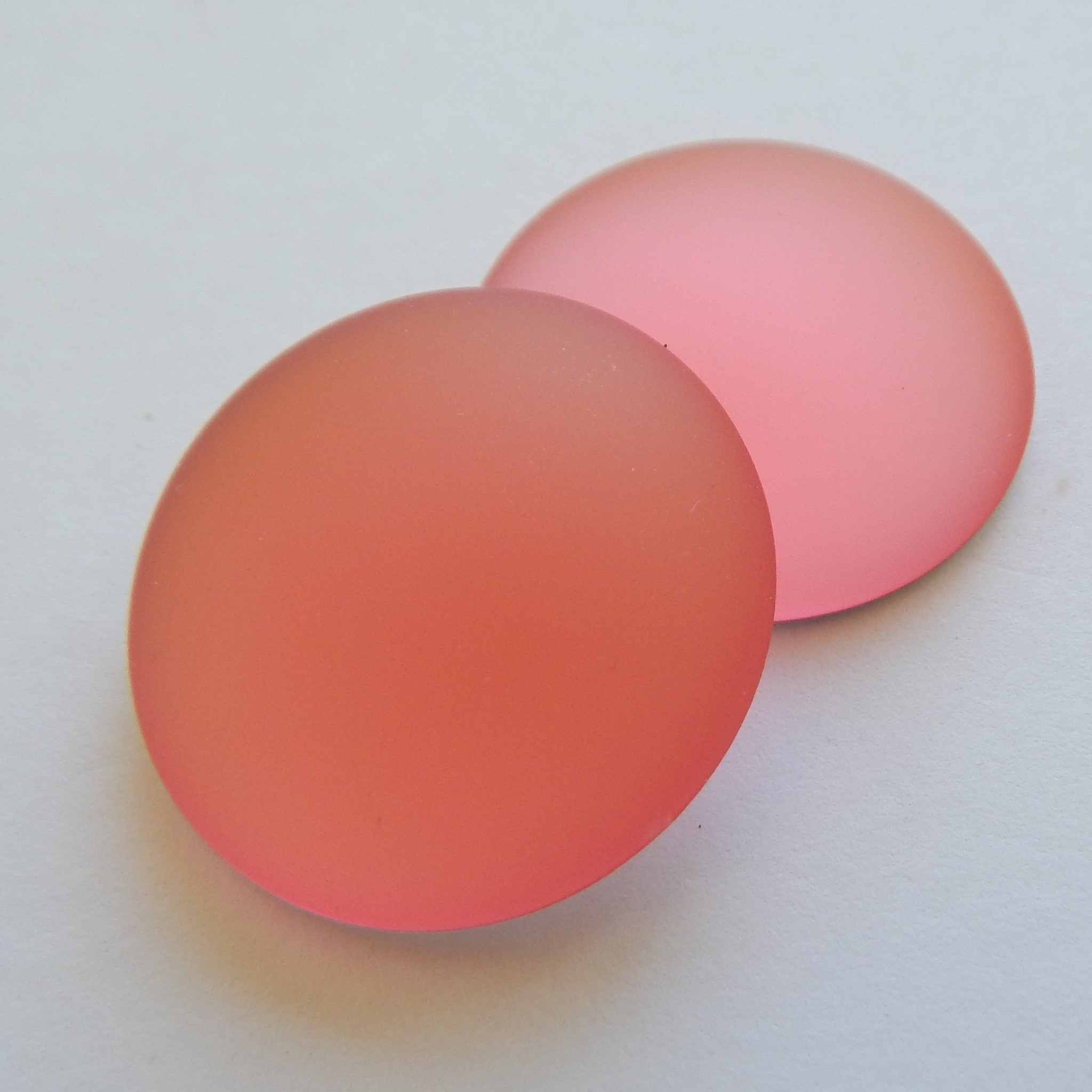 Cabochon Lunasoft 24 mm - colore a scelta - quantità 1 - cabochon luna lucite - Foto 21 di 36