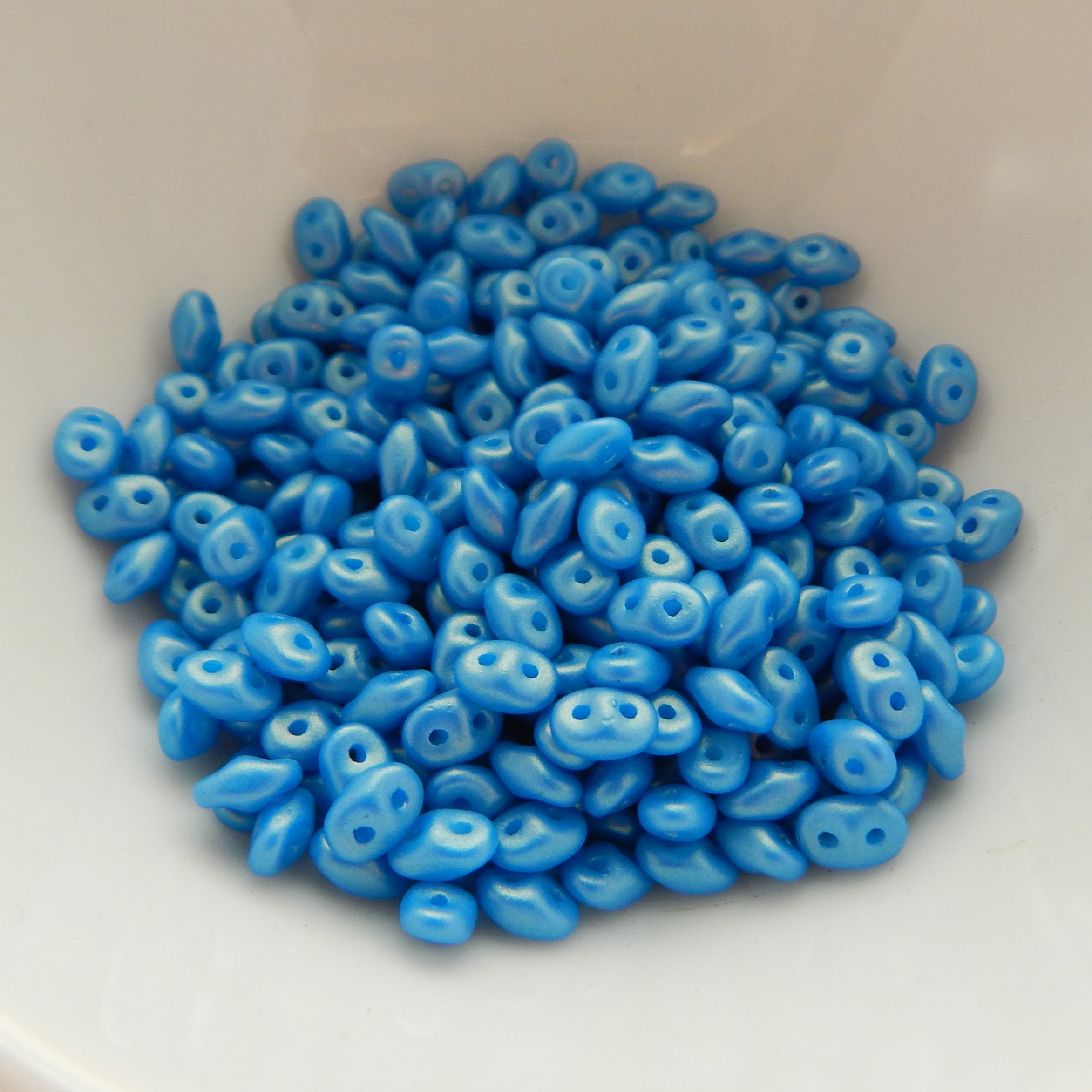 2x5mm SuperDuo Beads - Gold Shine Colors, Choose color - 10 grams Czech Glass - Picture 7 of 8