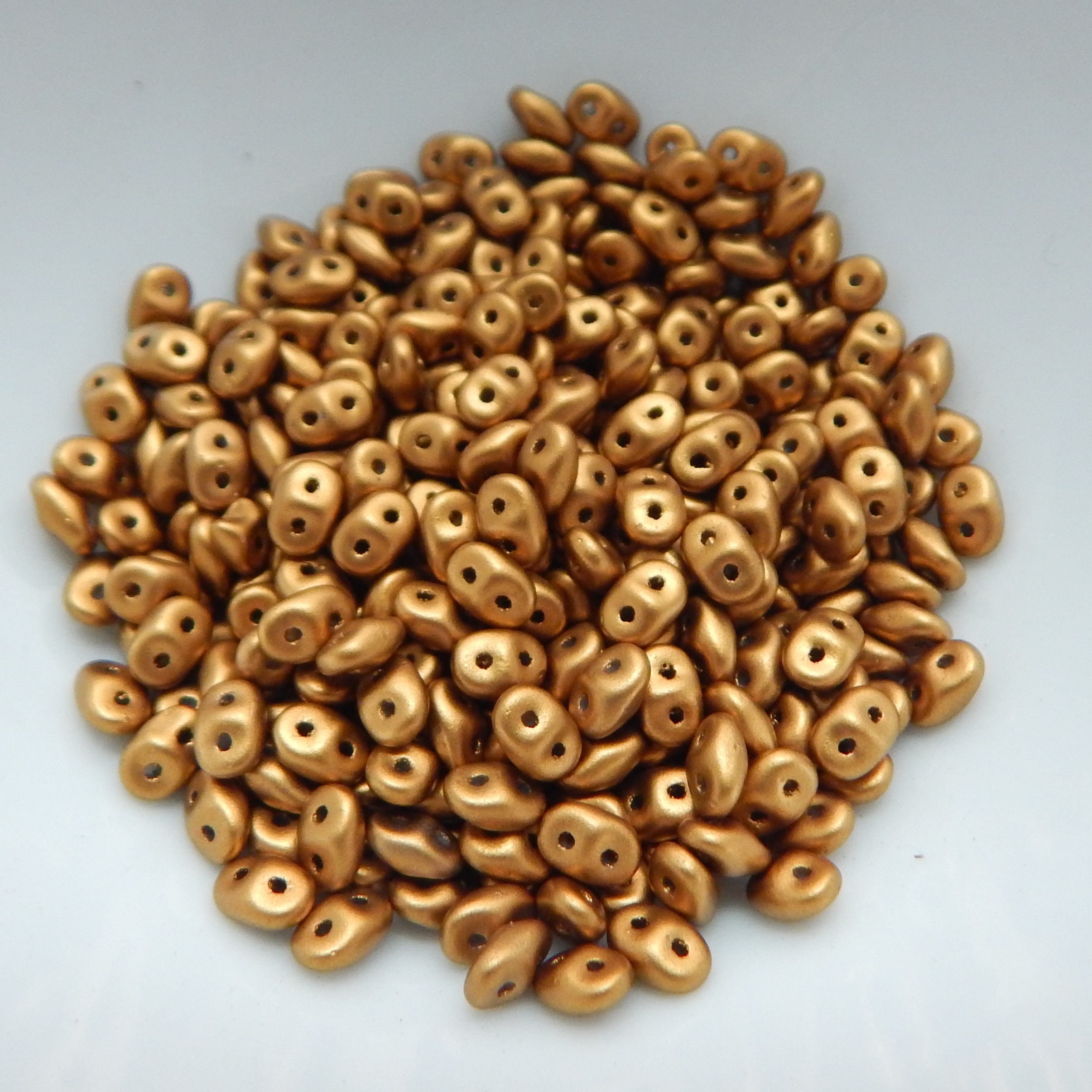 Cuentas SuperDuo de 2x5 mm - Elige color - metálicos mate - Imagen 8 de 12