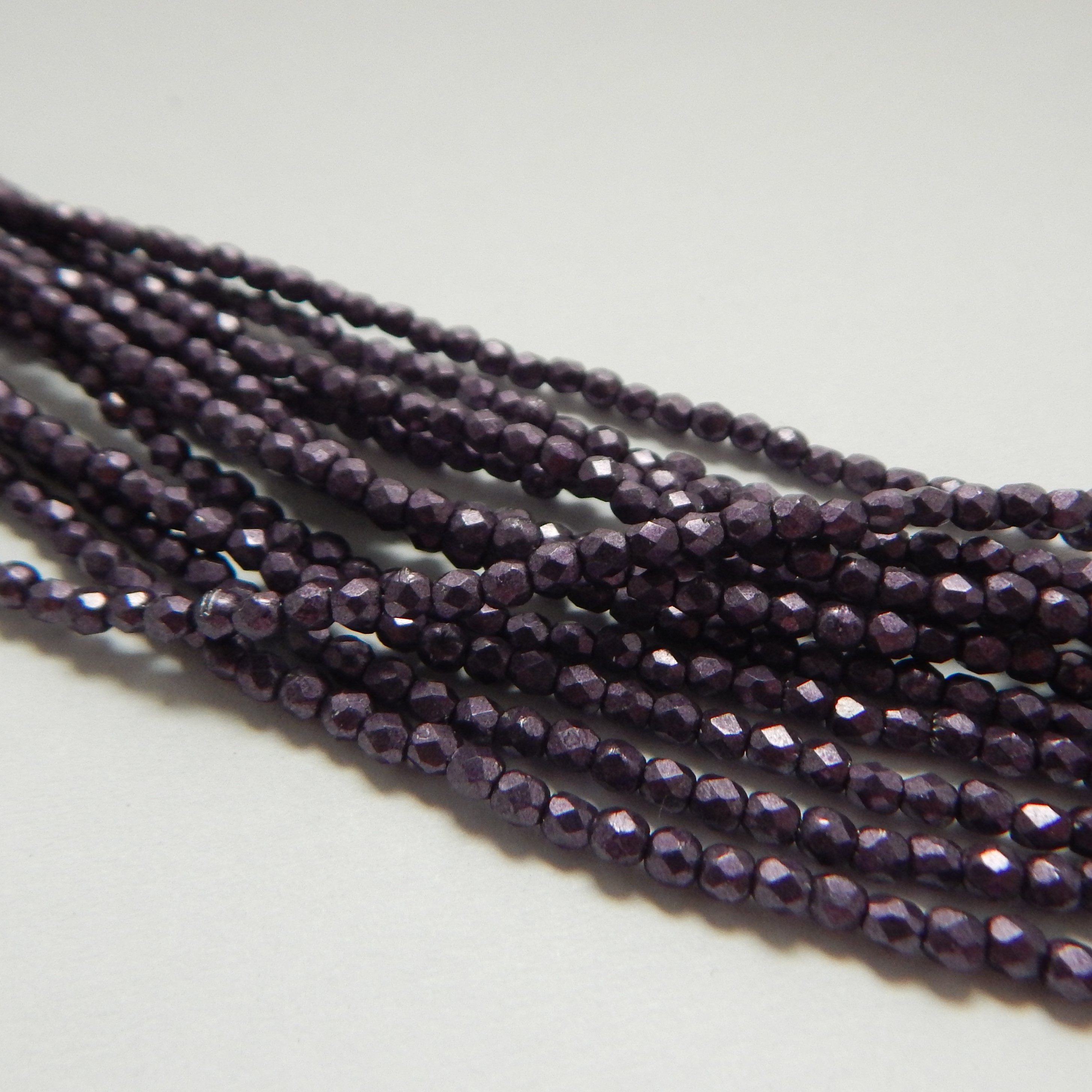 2mm Fire Polished Faceted (100 beads) -Choose Color- Czech Glass - Picture 9 of 92