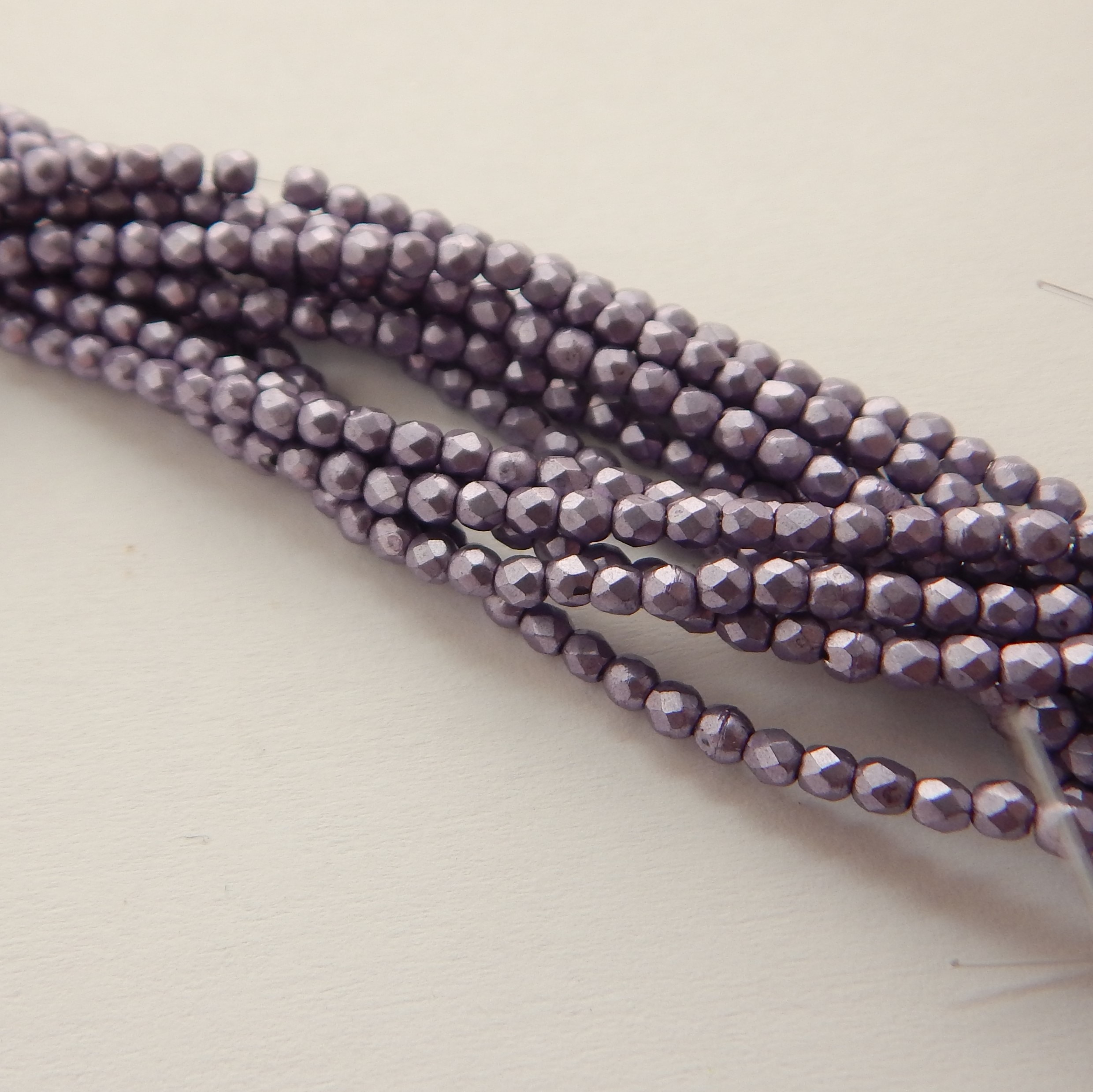2mm Fire Polished Faceted (100 beads) -Choose Color- Czech Glass - Picture 10 of 92
