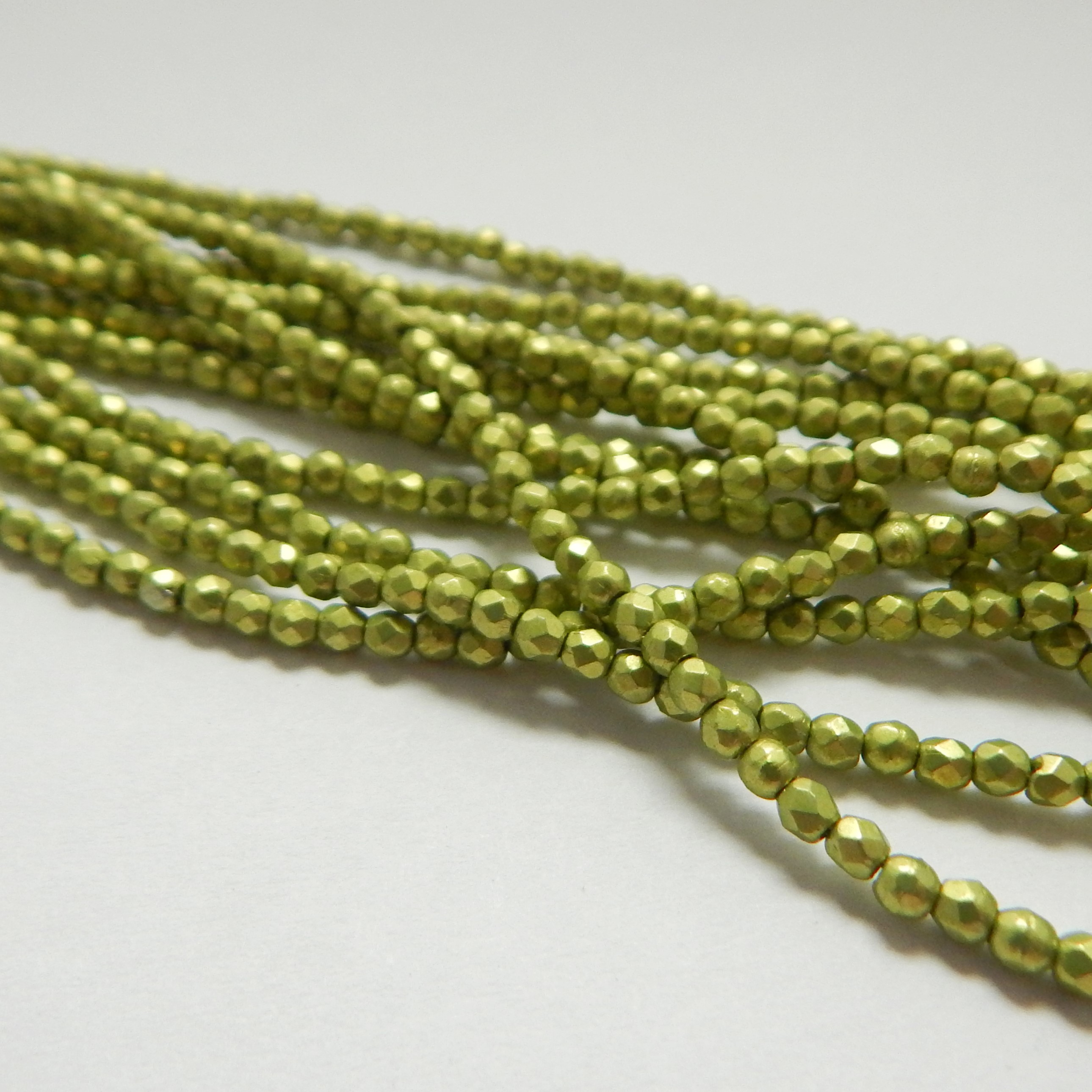 2mm Fire Polished Faceted (100 beads) -Choose Color- Czech Glass - Picture 20 of 92
