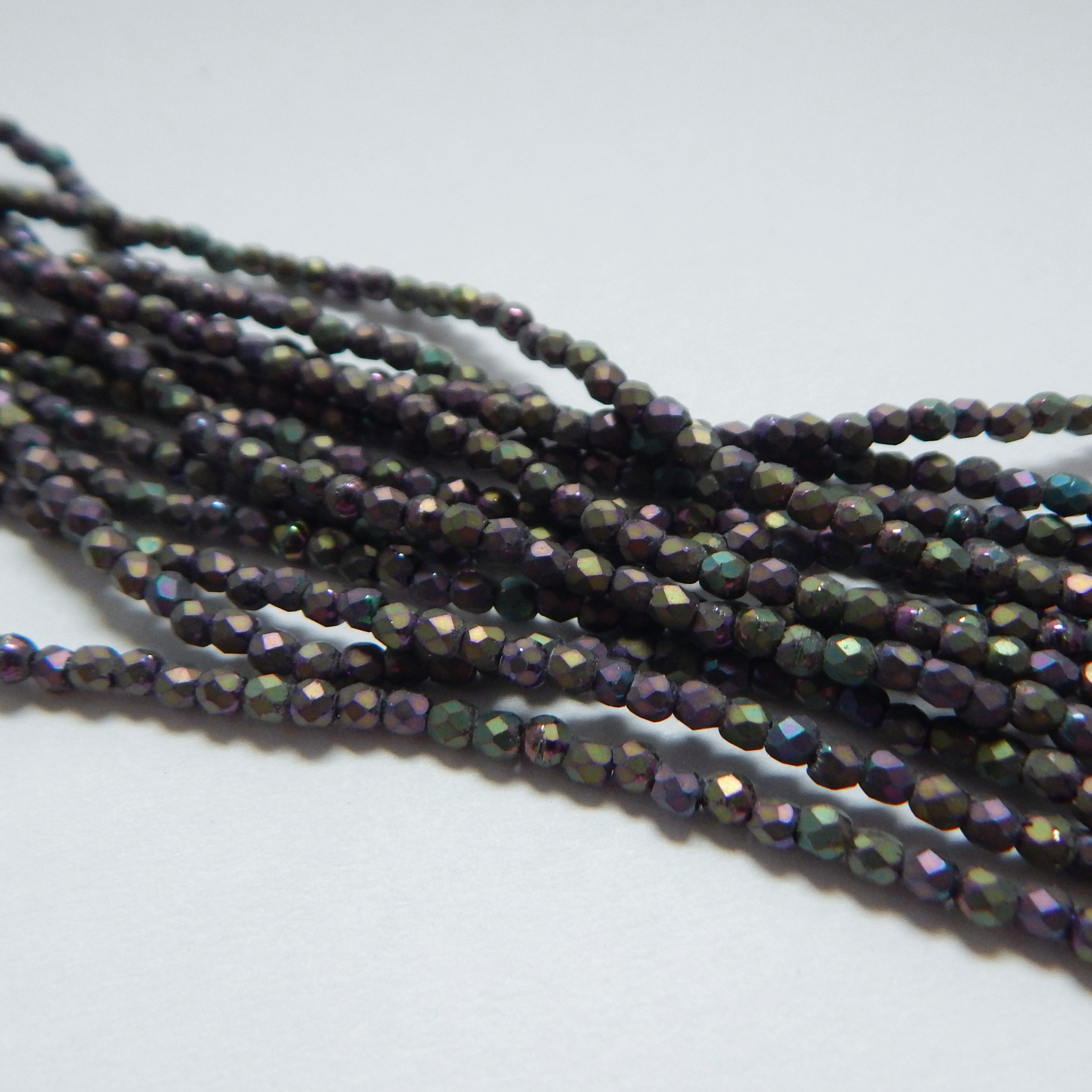 2mm Fire Polished Faceted (100 beads) -Choose Color- Czech Glass - Picture 26 of 92