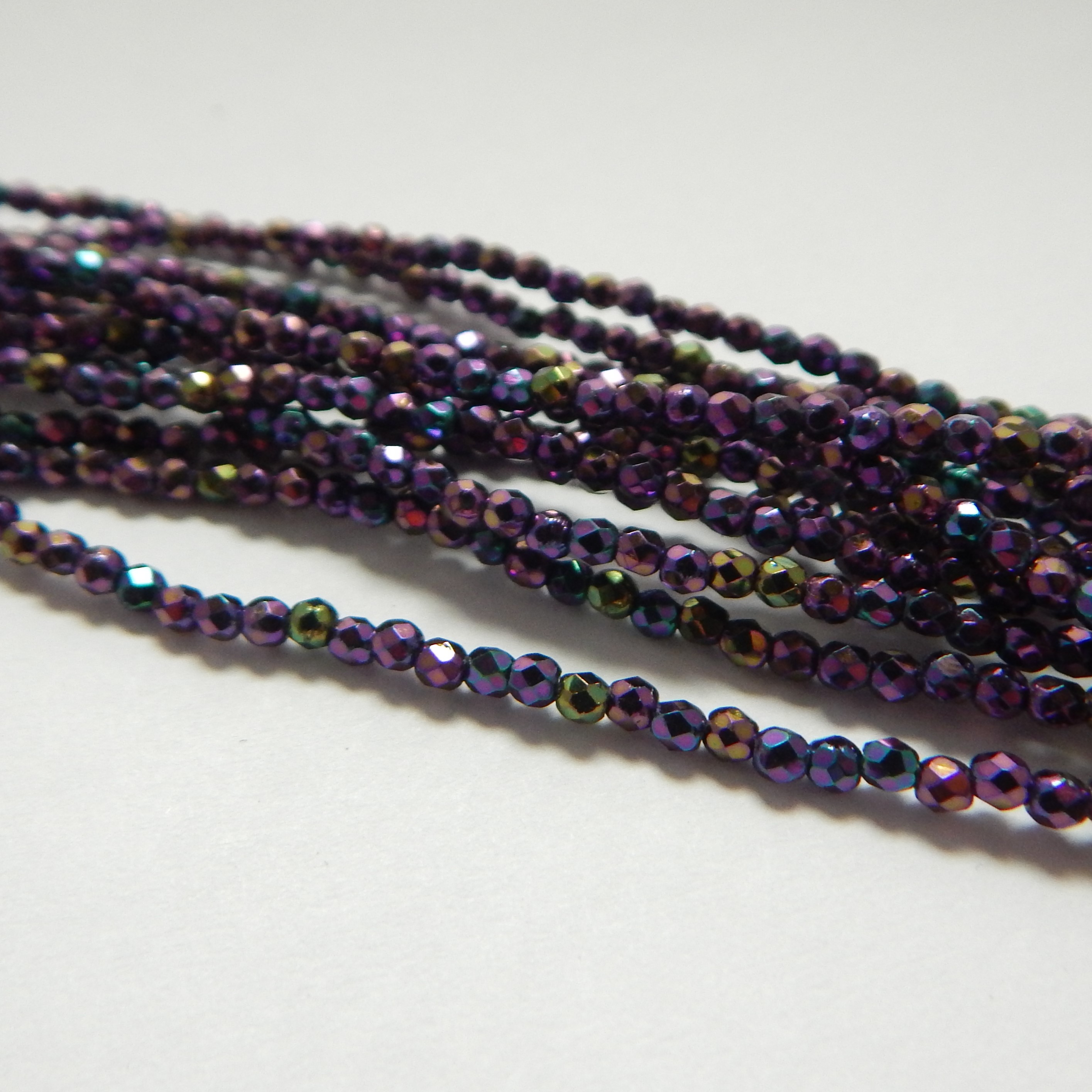 2mm Fire Polished Faceted (100 beads) -Choose Color- Czech Glass - Picture 27 of 92