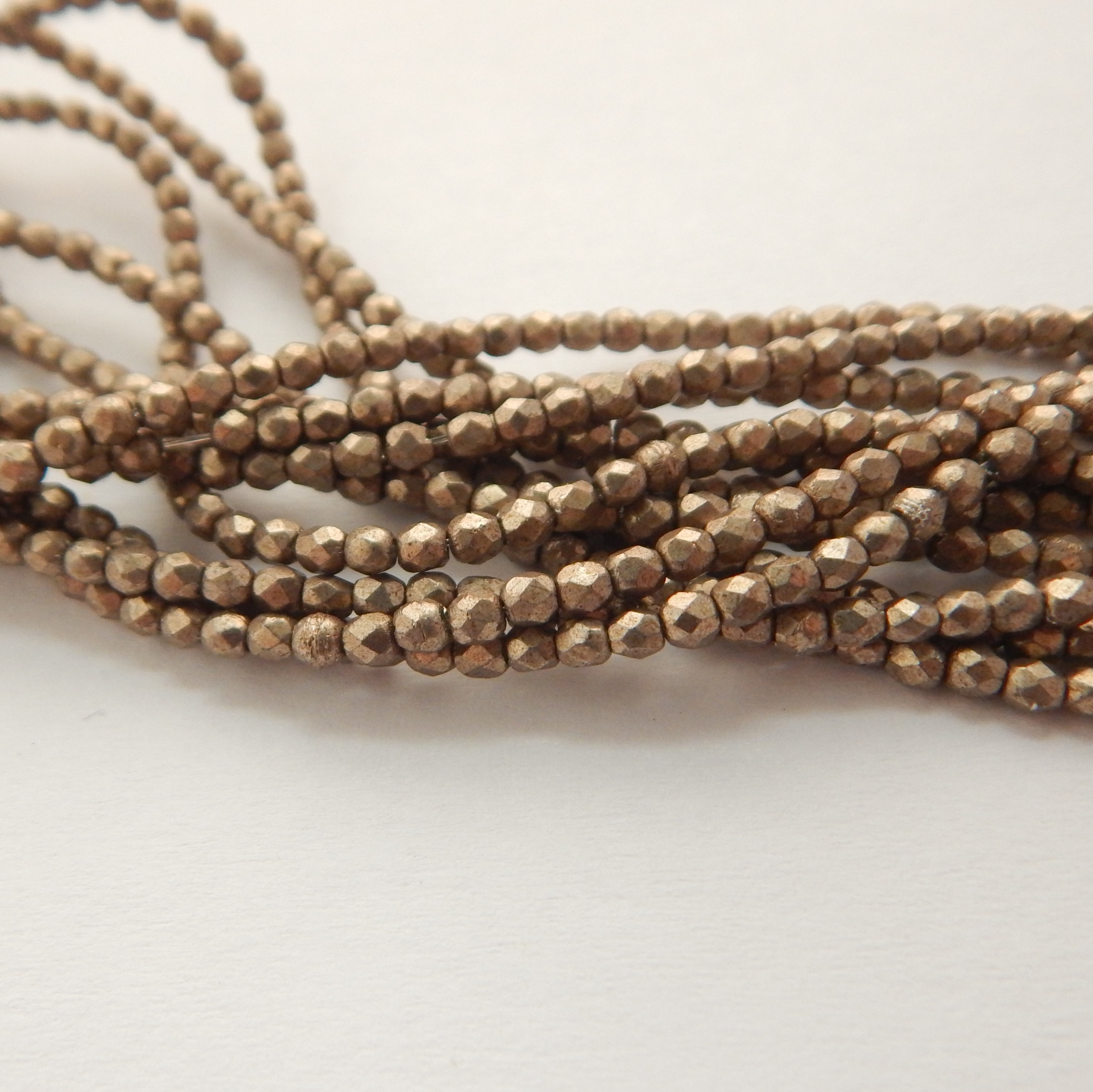 2mm Fire Polished Faceted (100 beads) -Choose Color- Czech Glass - Picture 29 of 92