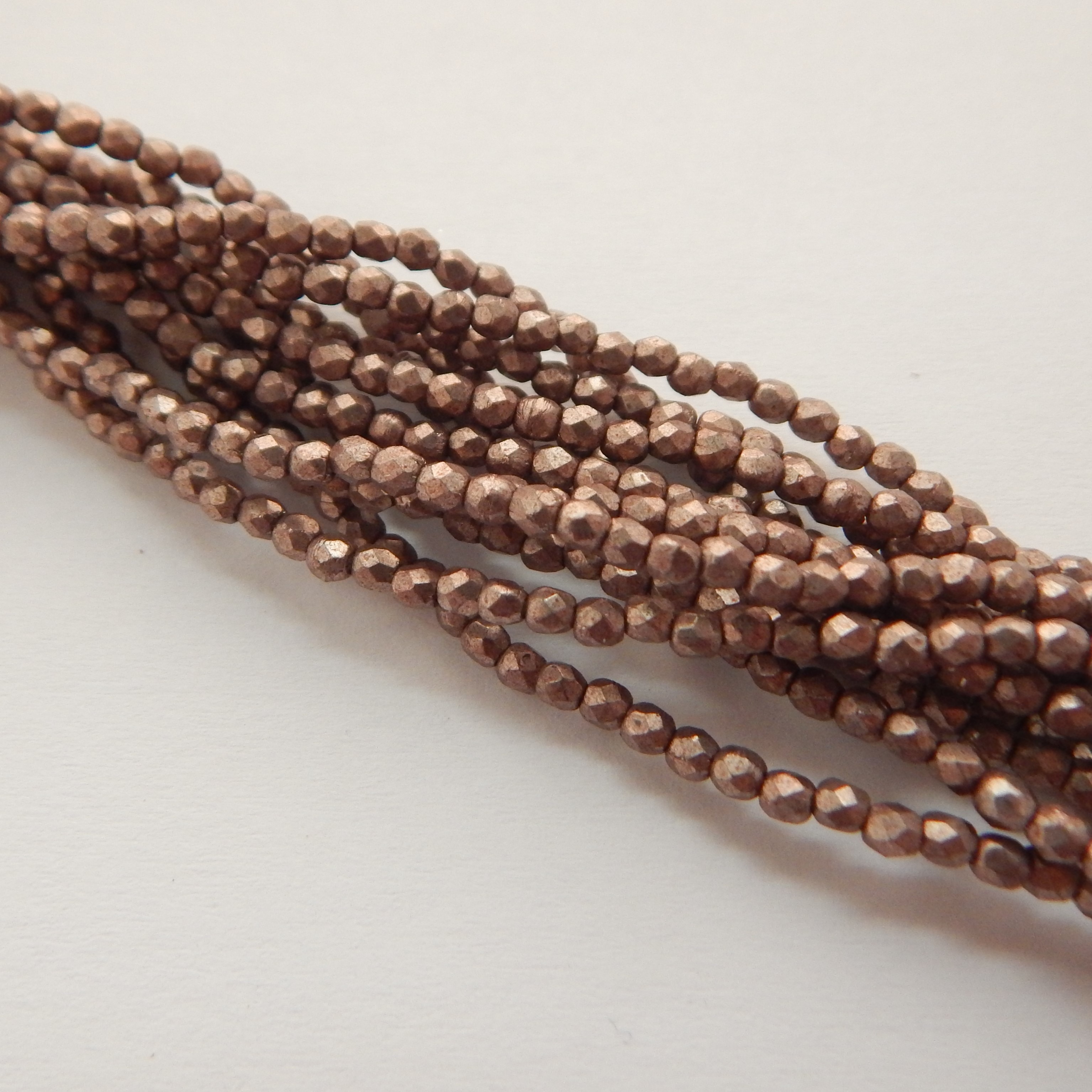 2mm Fire Polished Faceted (100 beads) -Choose Color- Czech Glass - Picture 30 of 92