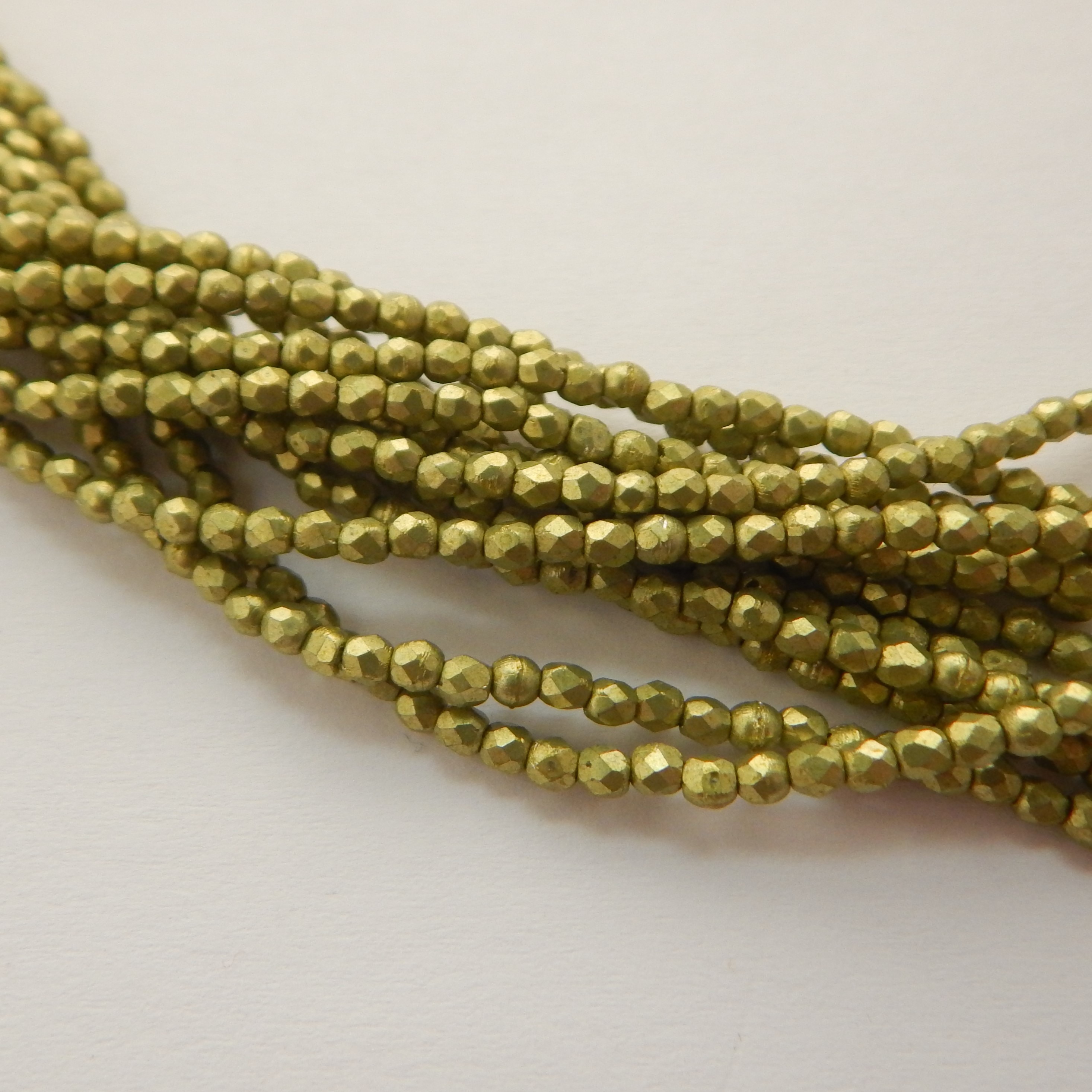 2mm Fire Polished Faceted (100 beads) -Choose Color- Czech Glass - Picture 31 of 92