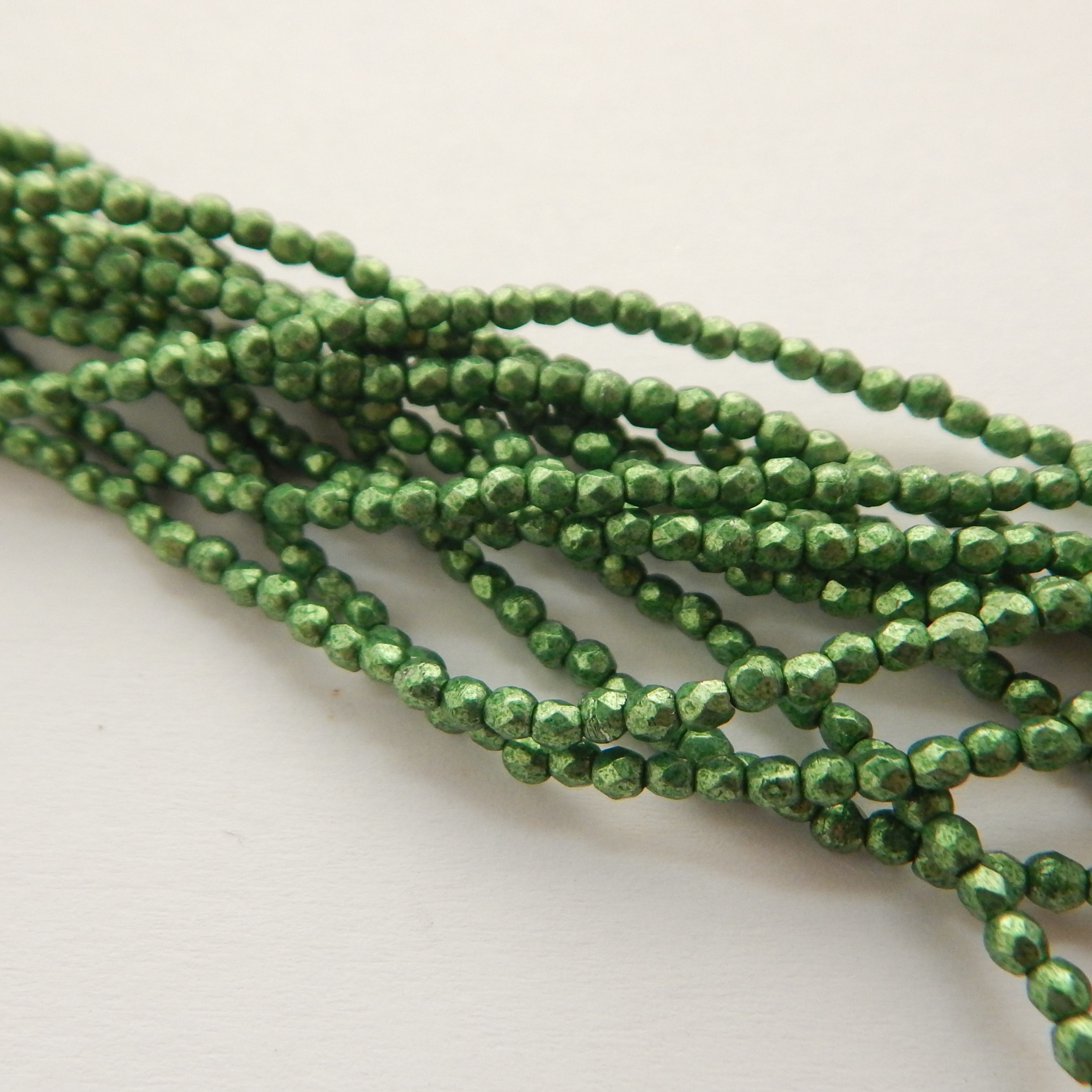 2mm Fire Polished Faceted (100 beads) -Choose Color- Czech Glass - Picture 32 of 92