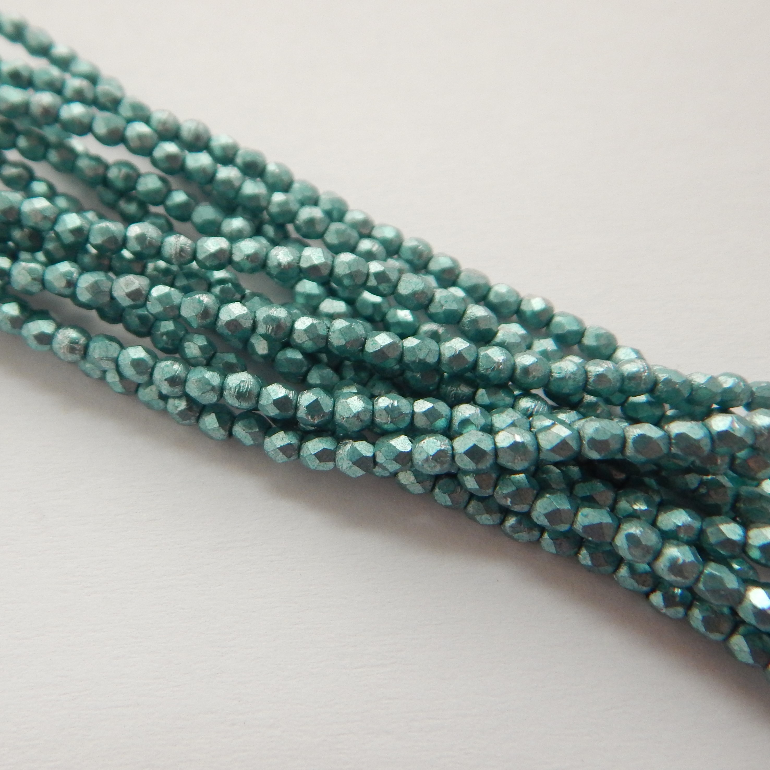 2mm Fire Polished Faceted (100 beads) -Choose Color- Czech Glass - Picture 33 of 92