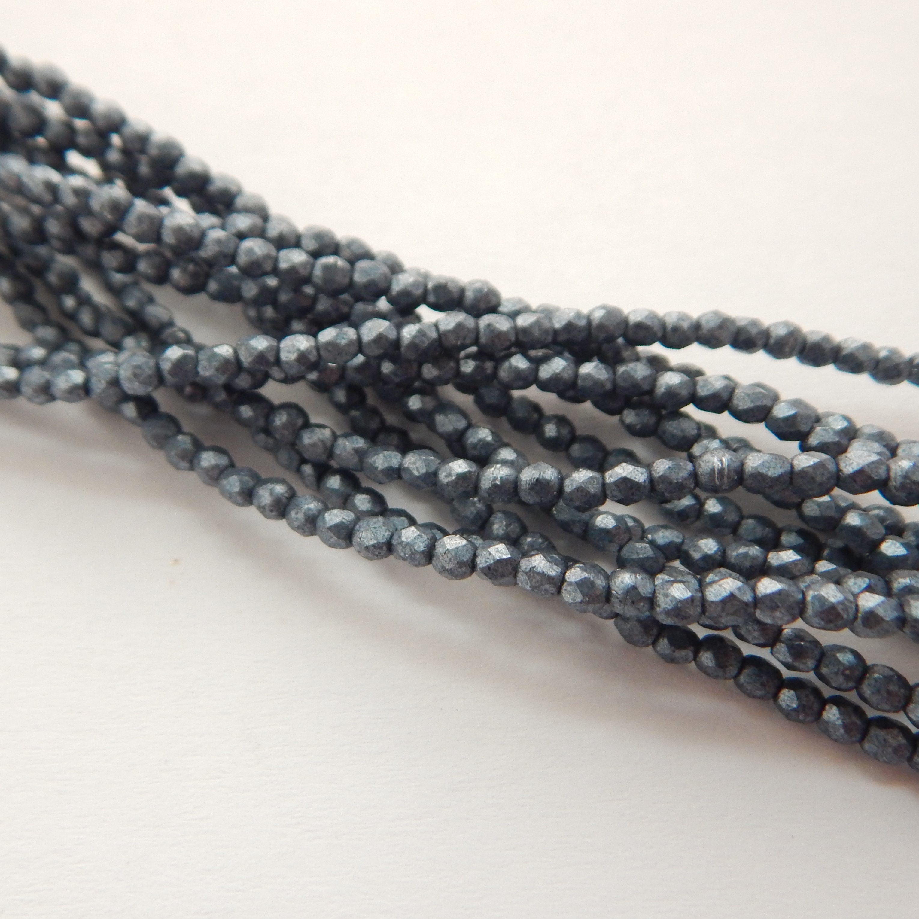 2mm Fire Polished Faceted (100 beads) -Choose Color- Czech Glass - Picture 34 of 92