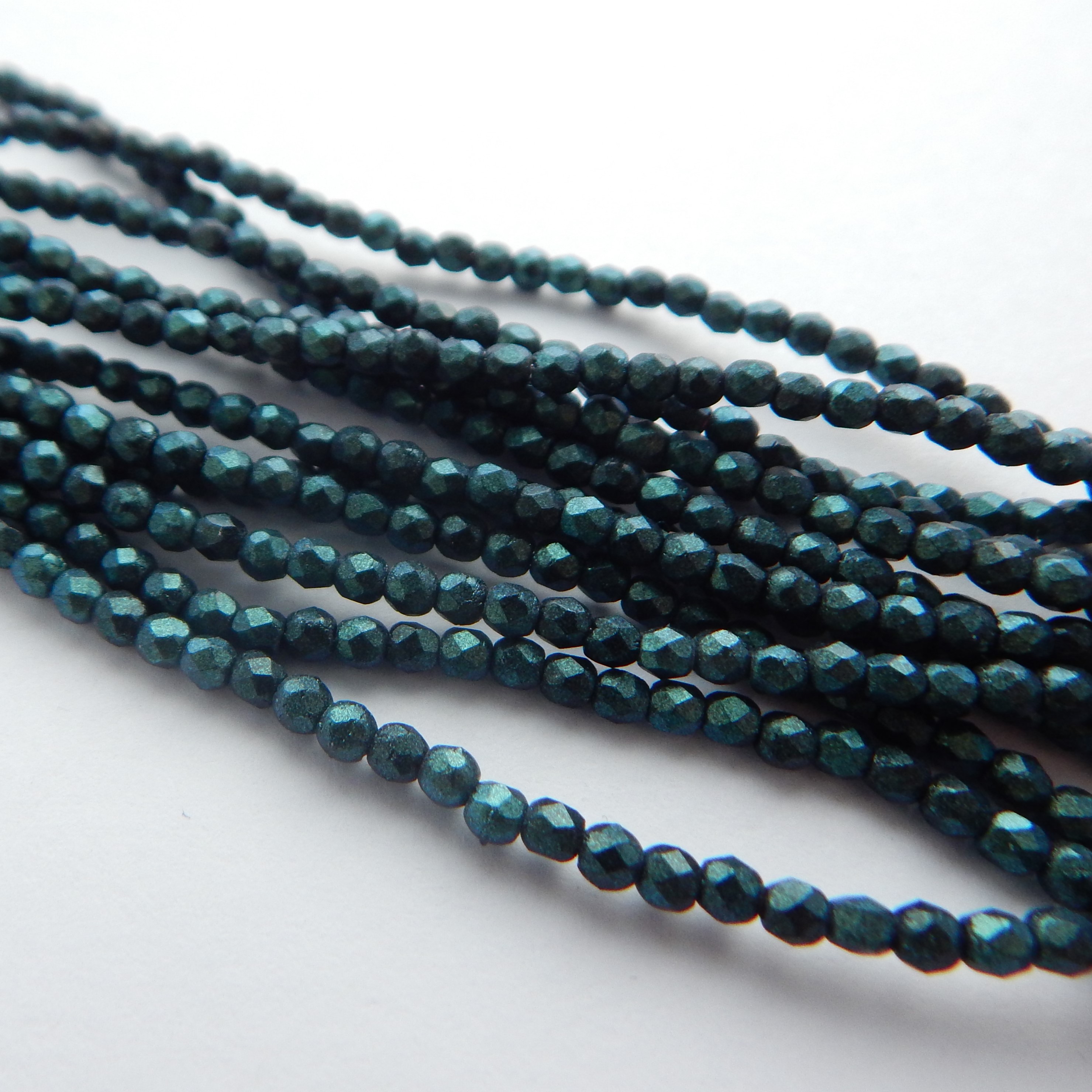 2mm Fire Polished Faceted (100 beads) -Choose Color- Czech Glass - Picture 41 of 92