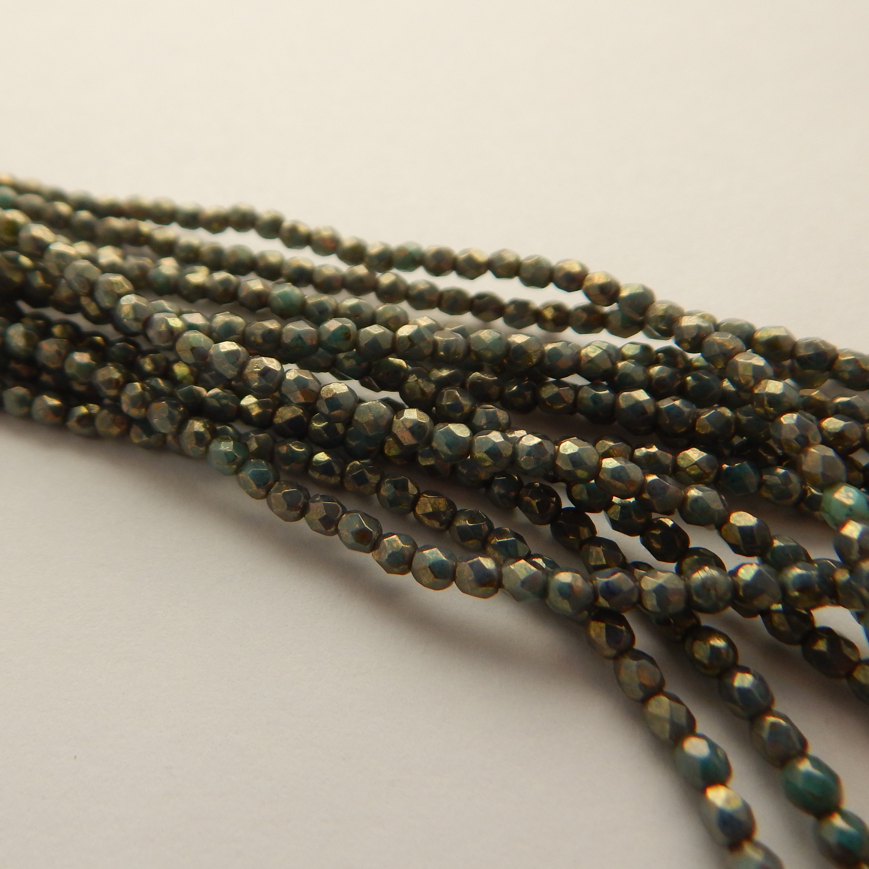 2mm Fire Polished Faceted (100 beads) -Choose Color- Czech Glass - Picture 42 of 92