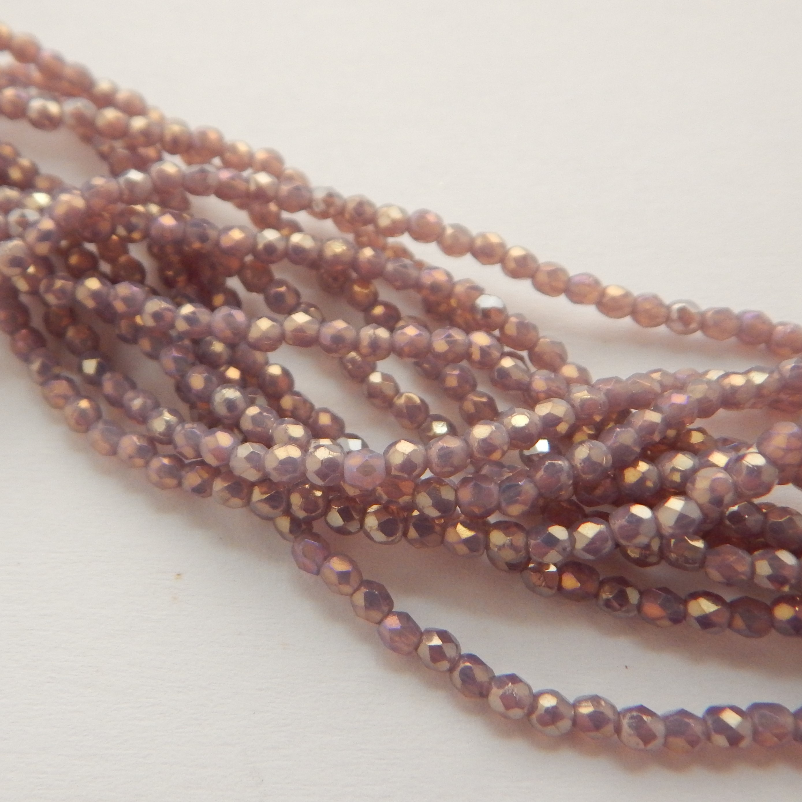 2mm Fire Polished Faceted (100 beads) -Choose Color- Czech Glass - Picture 45 of 92