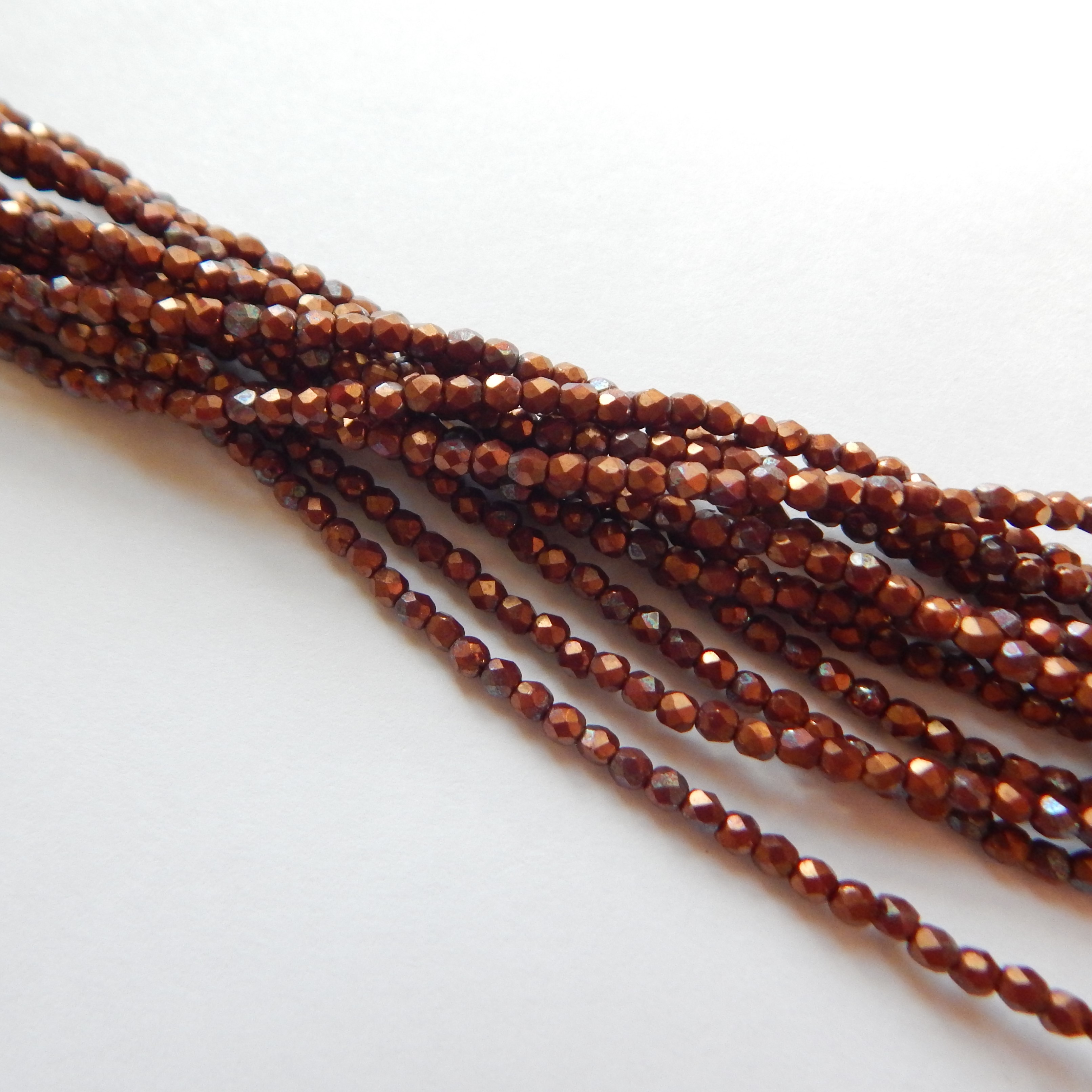 2mm Fire Polished Faceted (100 beads) -Choose Color- Czech Glass - Picture 65 of 92