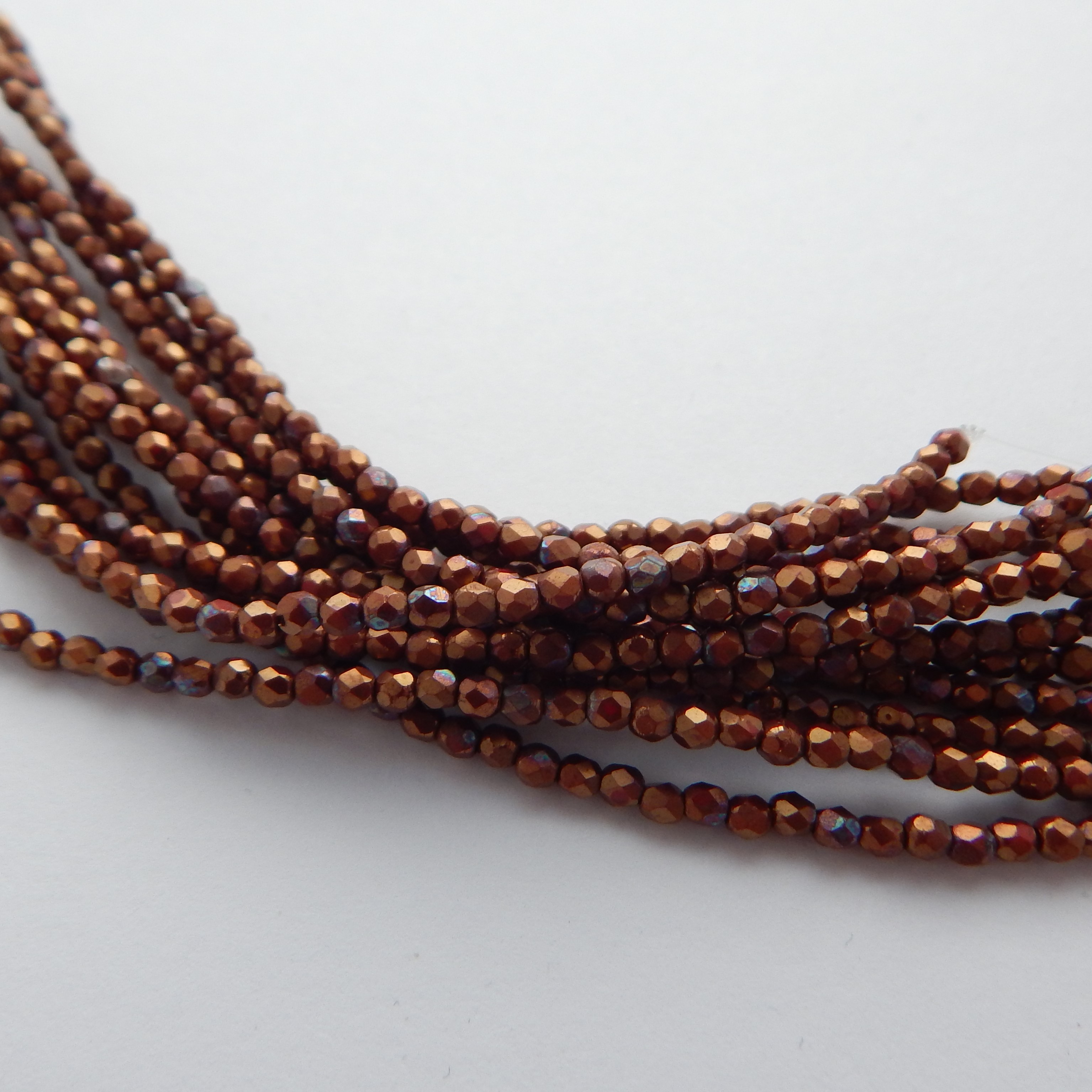 2mm Fire Polished Faceted (100 beads) -Choose Color- Czech Glass - Picture 52 of 92