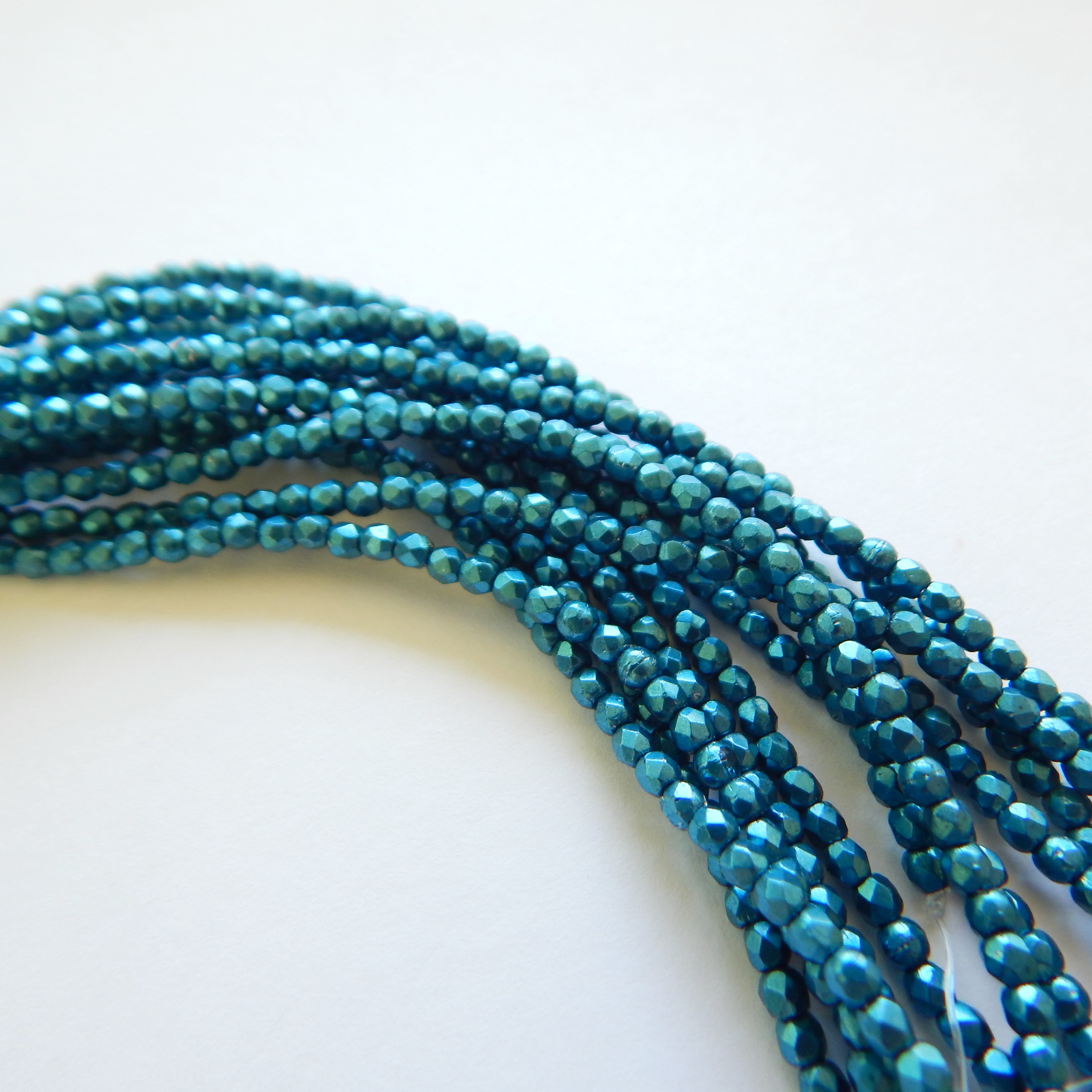 2mm Fire Polished Faceted (100 beads) -Choose Color- Czech Glass - Picture 86 of 92