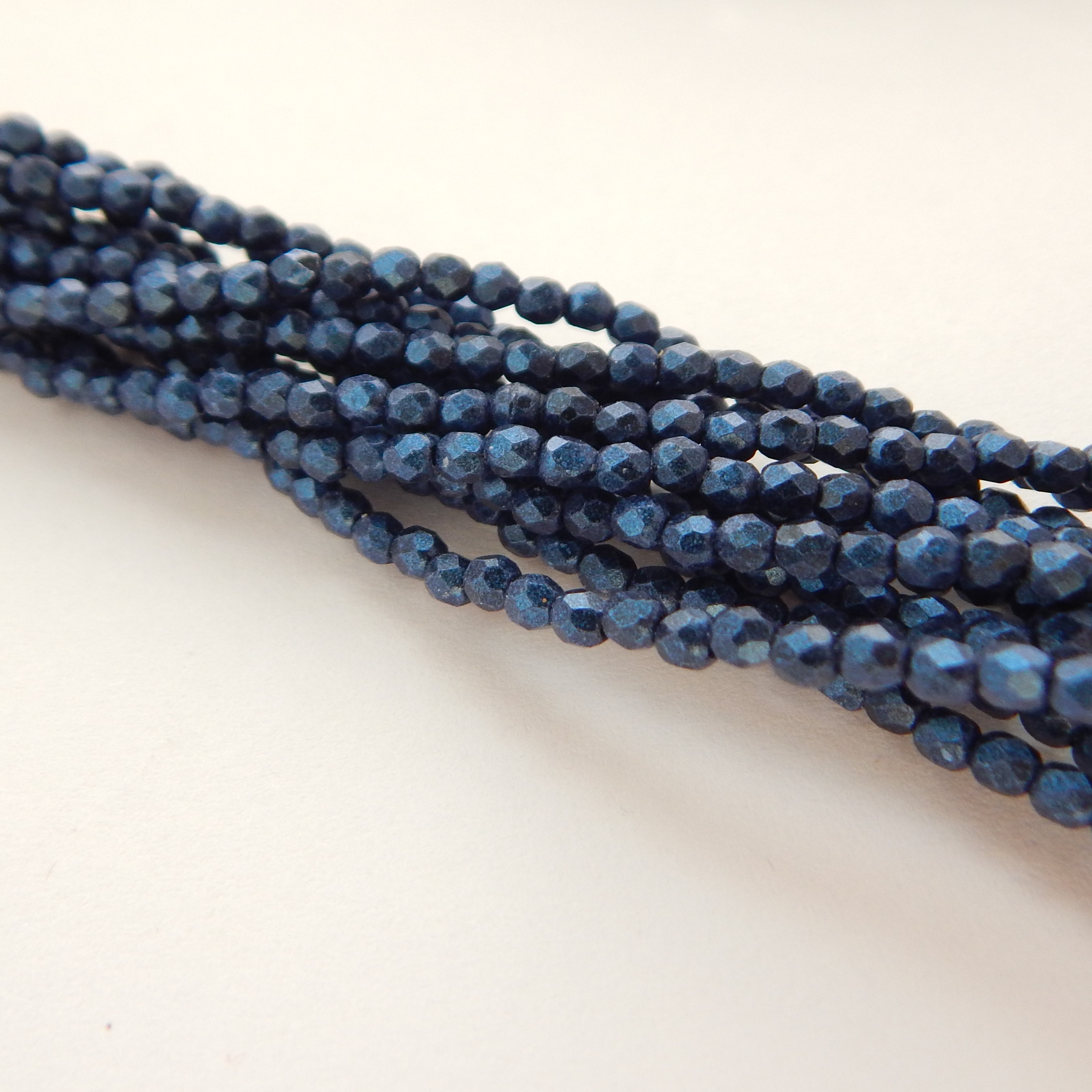 2mm Fire Polished Faceted (100 beads) -Choose Color- Czech Glass - Picture 60 of 92