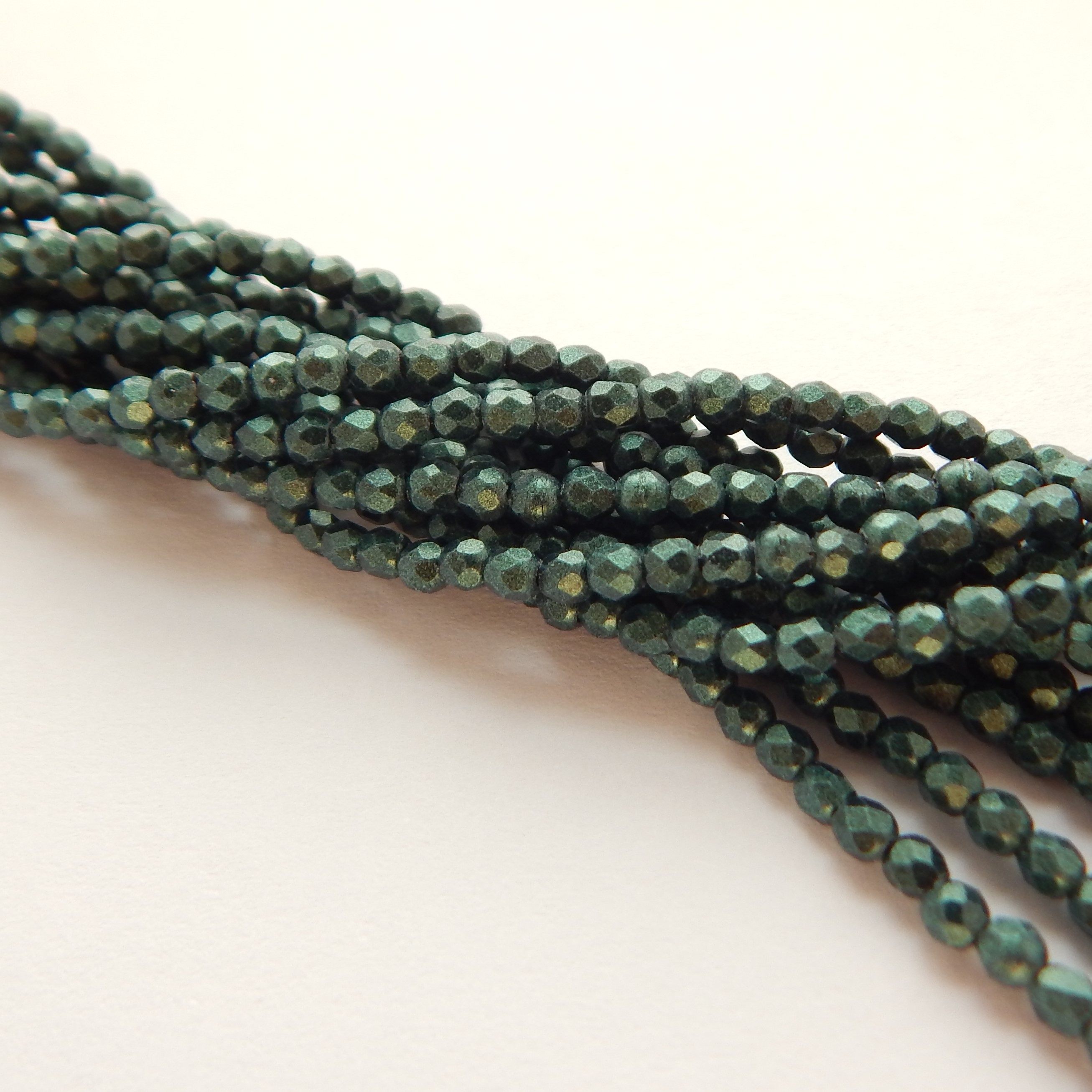 2mm Fire Polished Faceted (100 beads) -Choose Color- Czech Glass - Picture 62 of 92