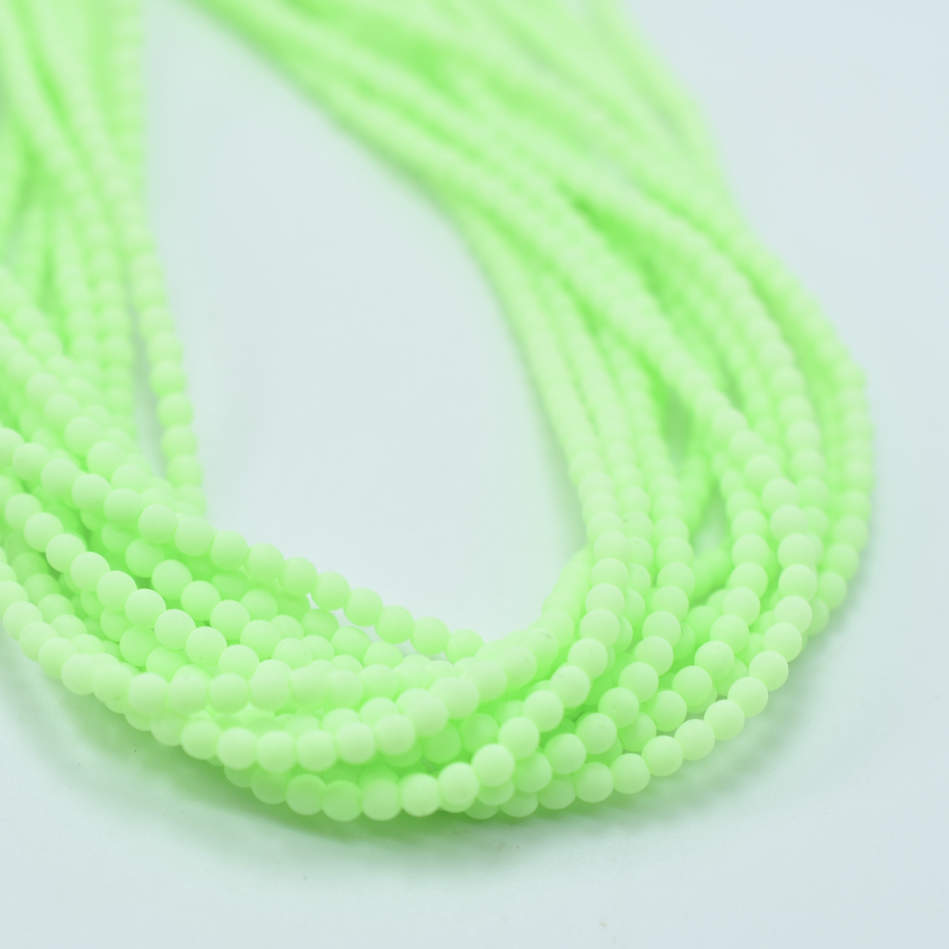 100 Beads - 3mm Druk - Choose color, Bondeli Colors, Czech Glass Rounds - Picture 4 of 12
