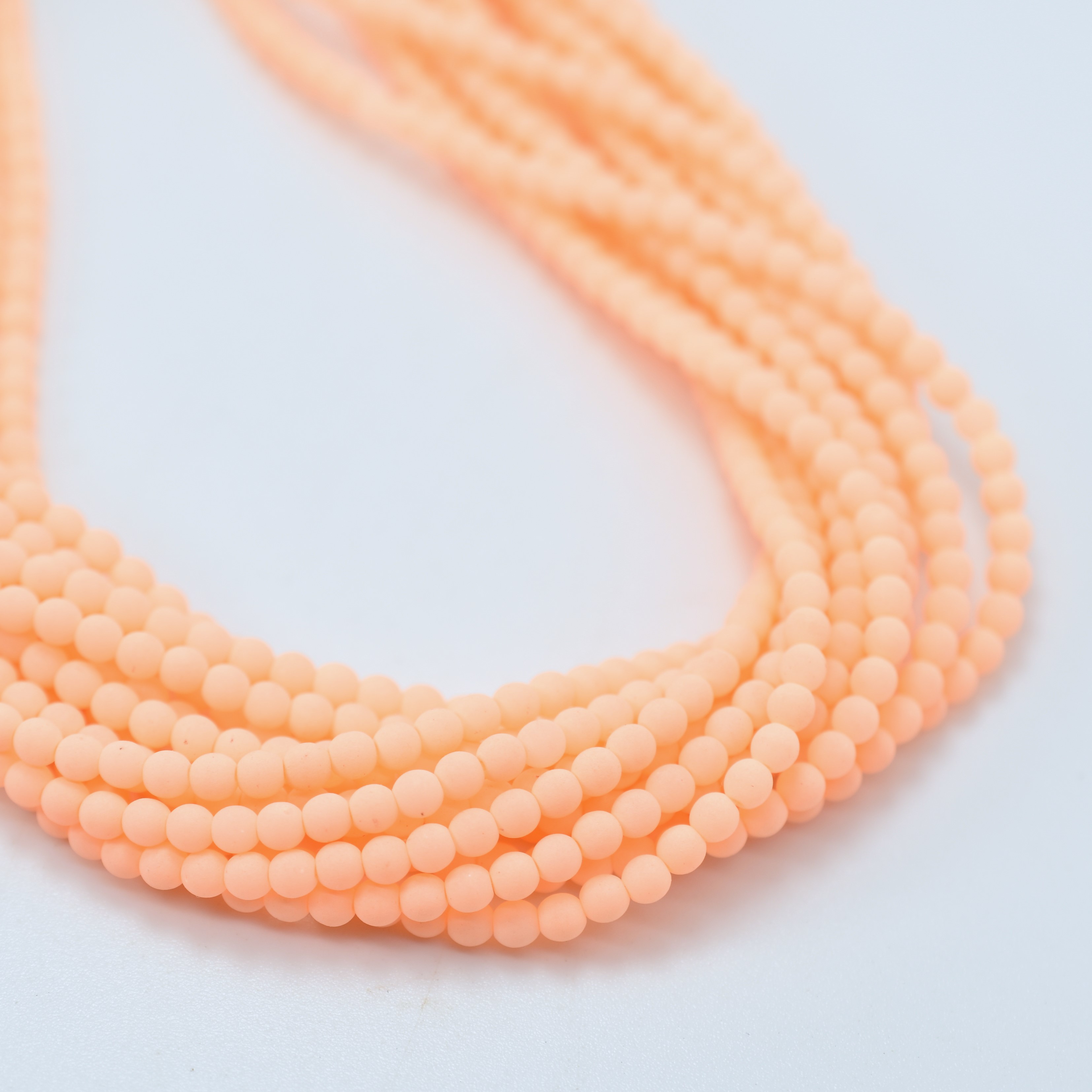100 Beads - 3mm Druk - Choose color, Bondeli Colors, Czech Glass Rounds - Picture 5 of 12