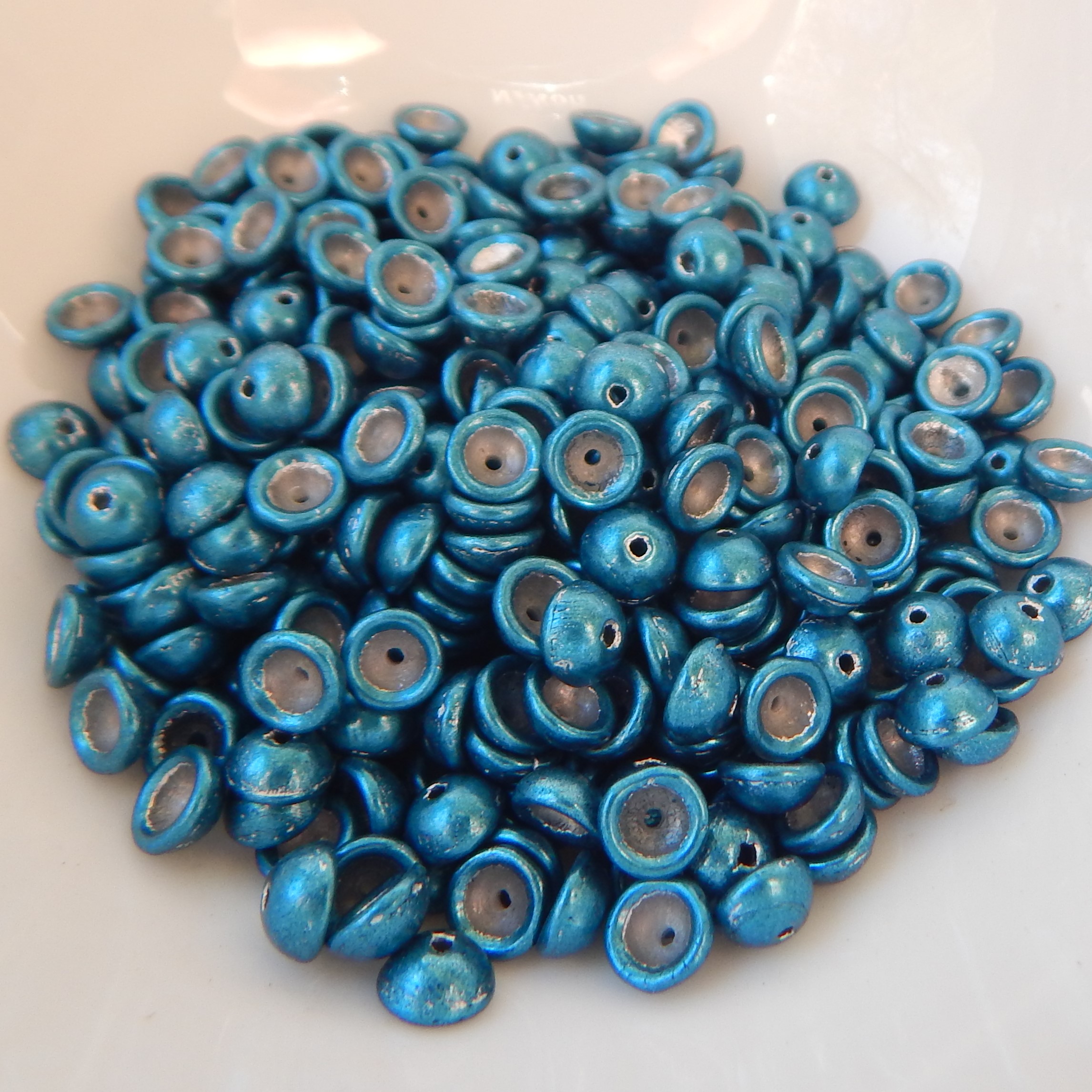 4x2mm Teacup 10 grams Beads - Choose Color - Czech Glass Beads - Picture 5 of 72