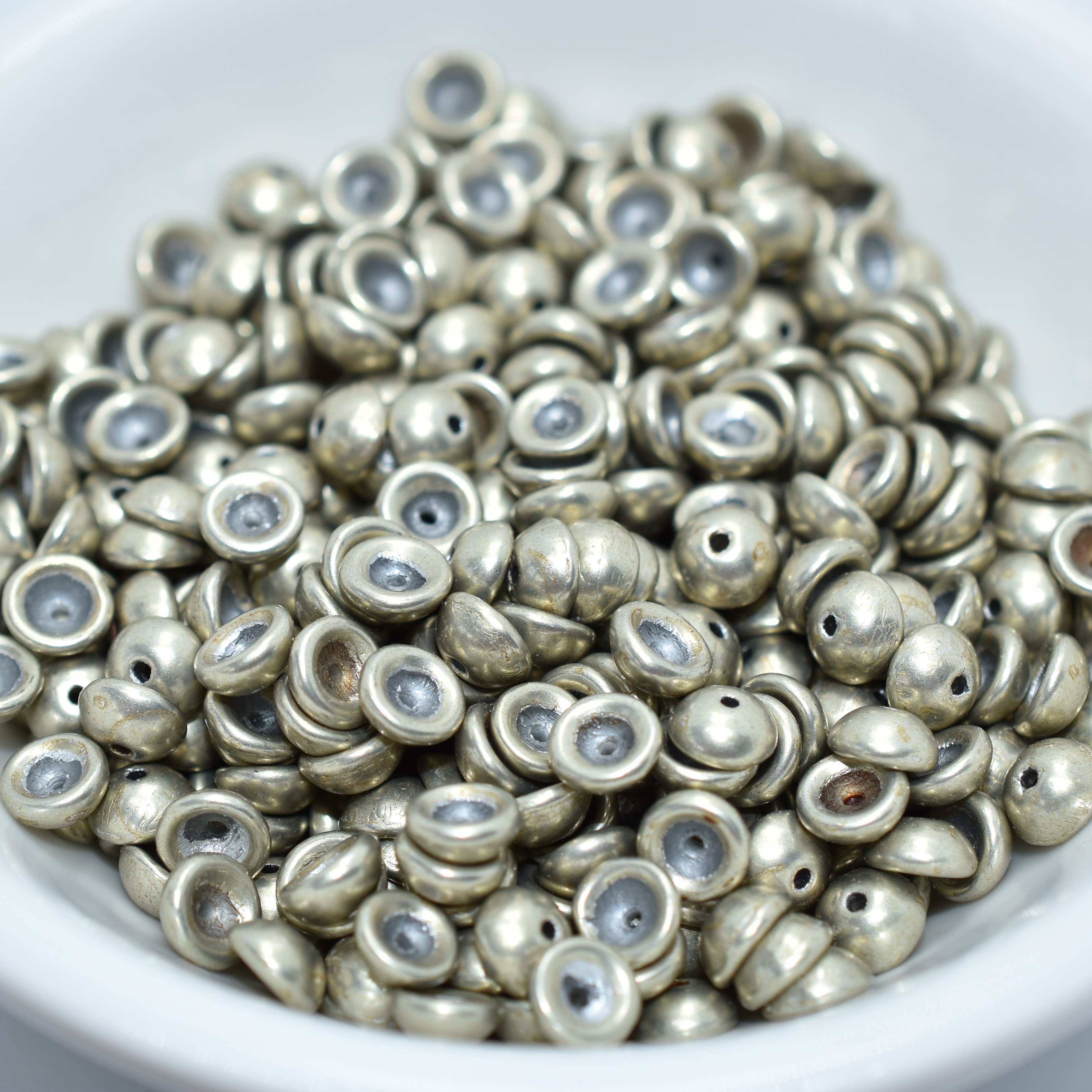4x2mm Teacup 10 grams Beads - Choose Color - Czech Glass Beads - Picture 66 of 72