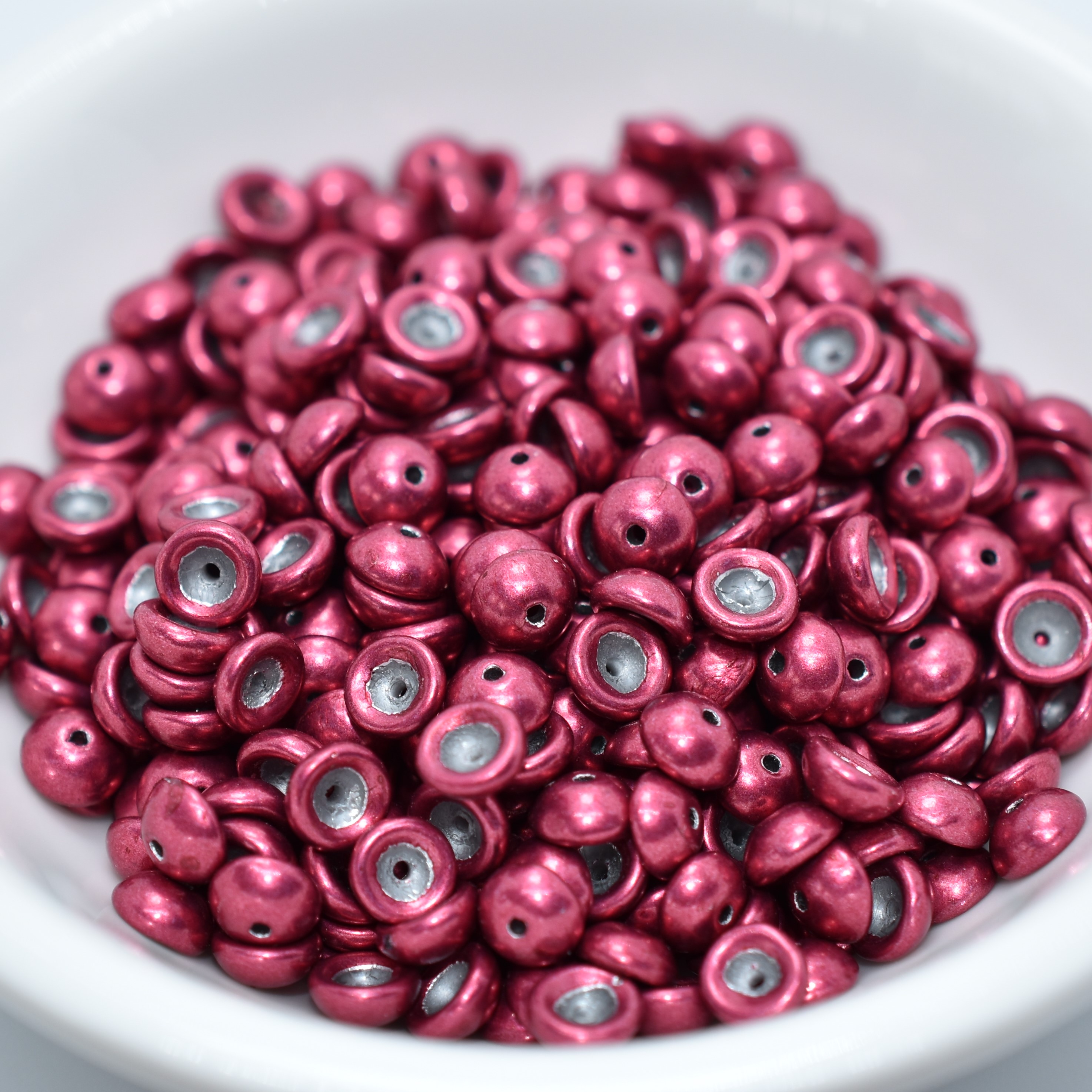 4x2mm Teacup 10 grams Beads - Choose Color - Czech Glass Beads - Picture 70 of 72