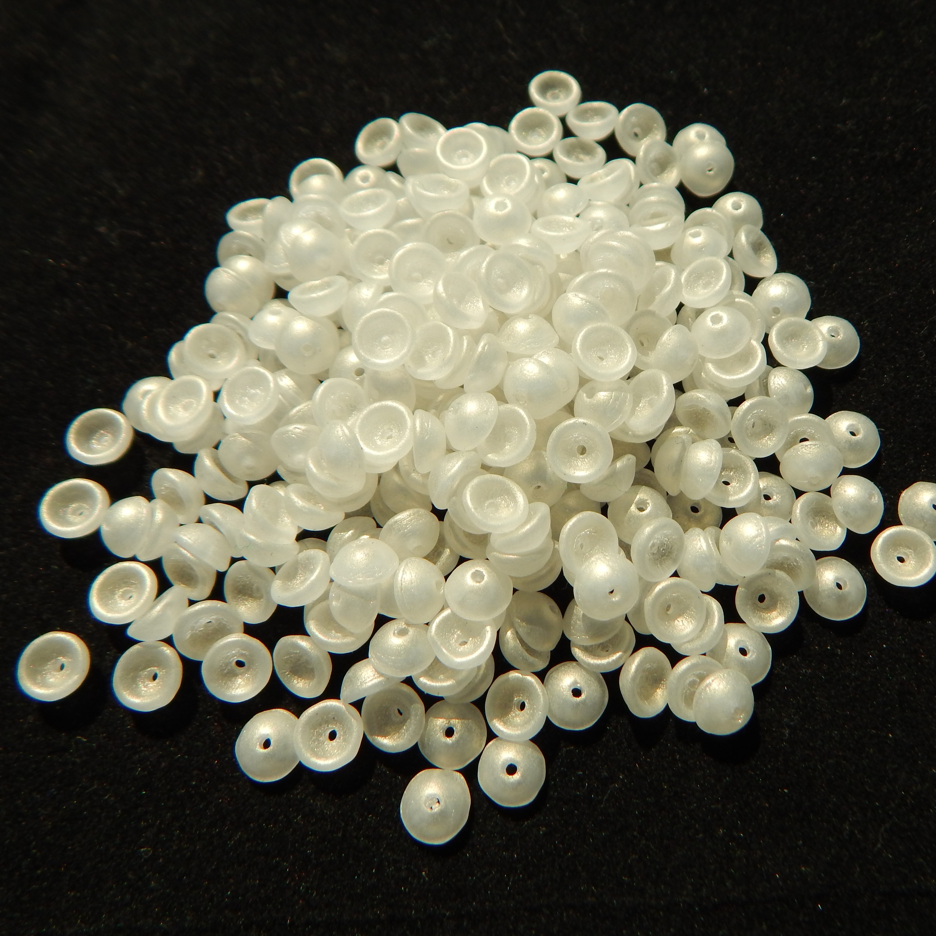4x2mm Teacup 10 grams Beads - Choose Color - Czech Glass Beads - Picture 14 of 72