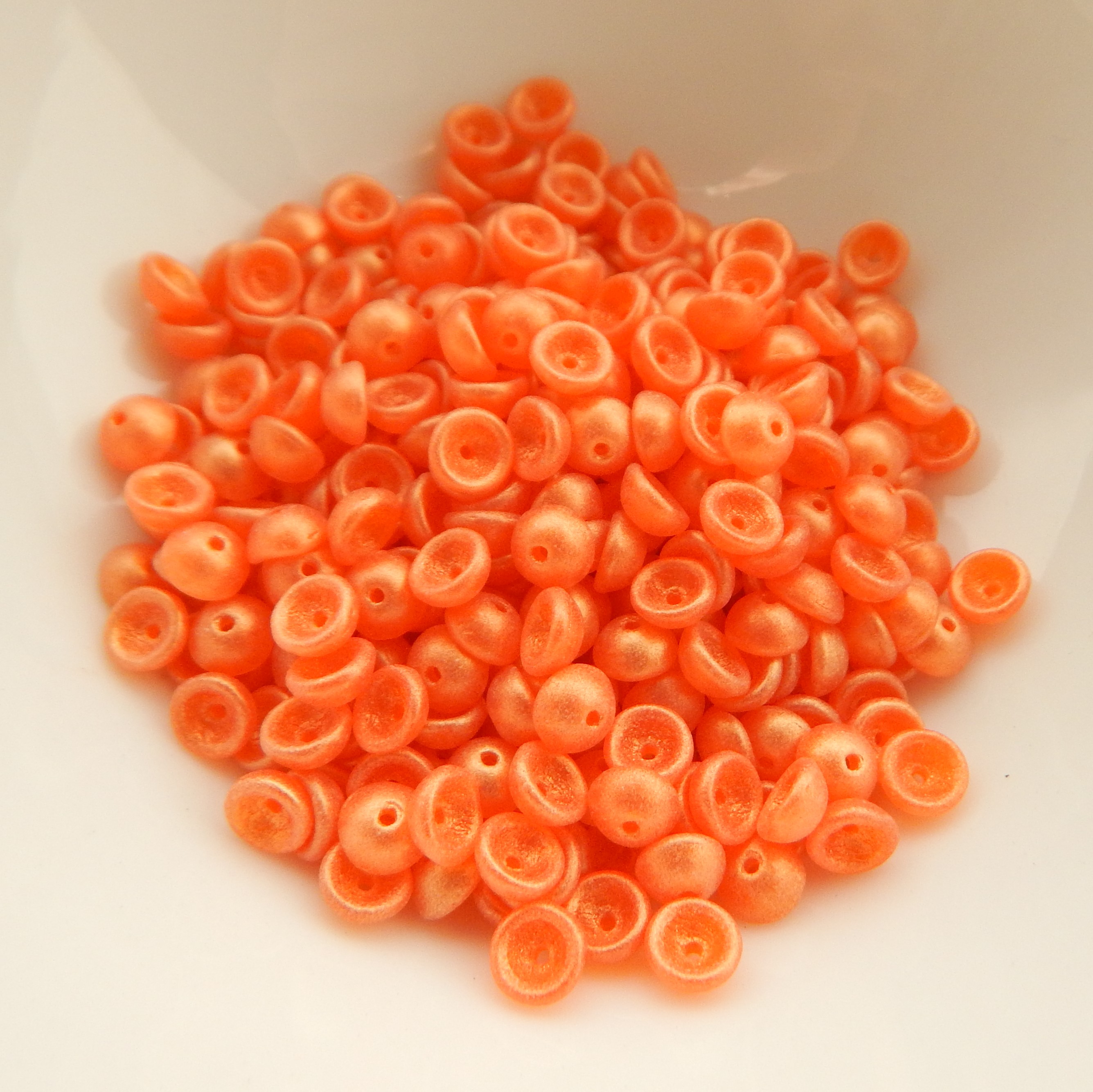 4x2mm Teacup 10 grams Beads - Choose Color - Czech Glass Beads - Picture 16 of 72