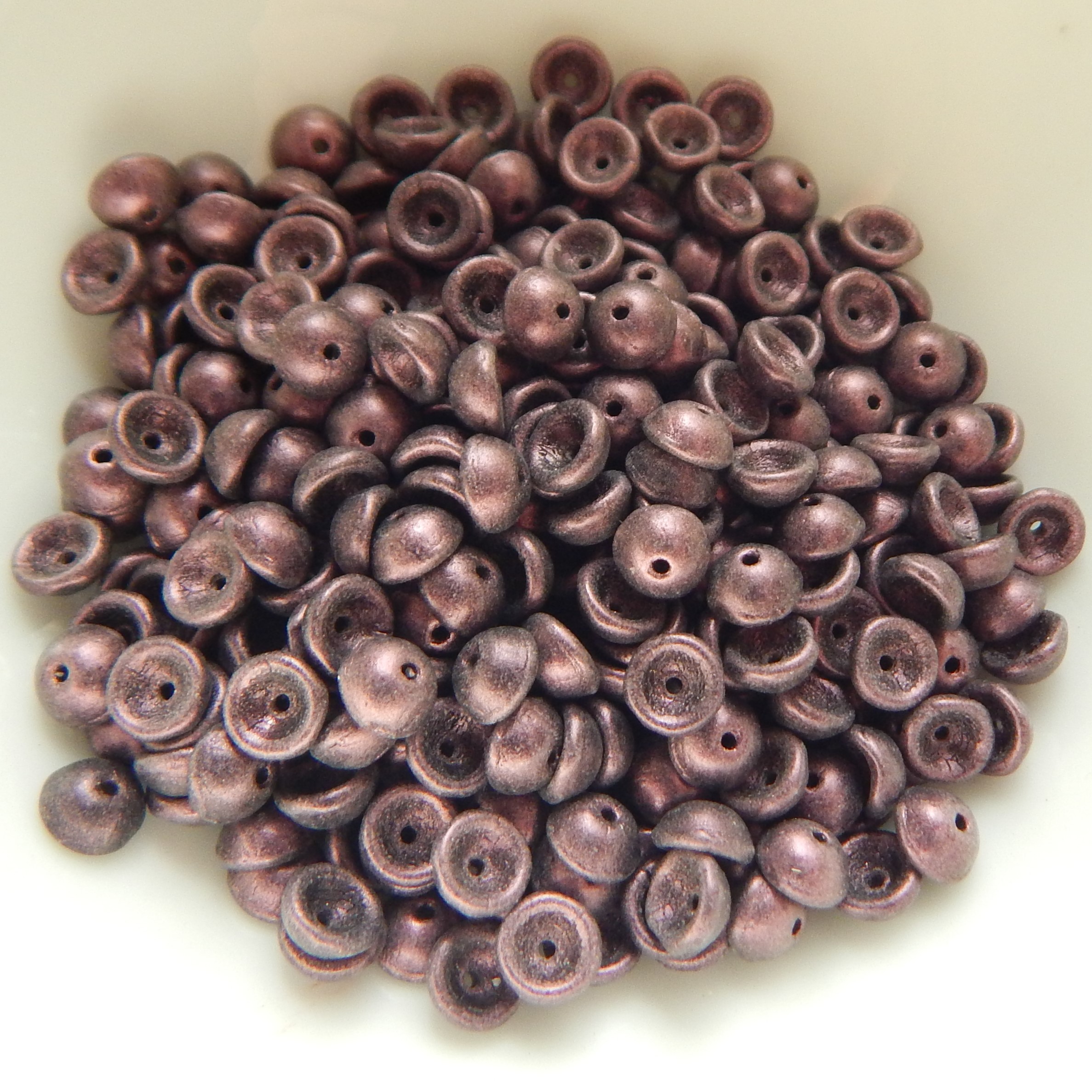 4x2mm Teacup 10 grams Beads - Choose Color - Czech Glass Beads - Picture 27 of 72