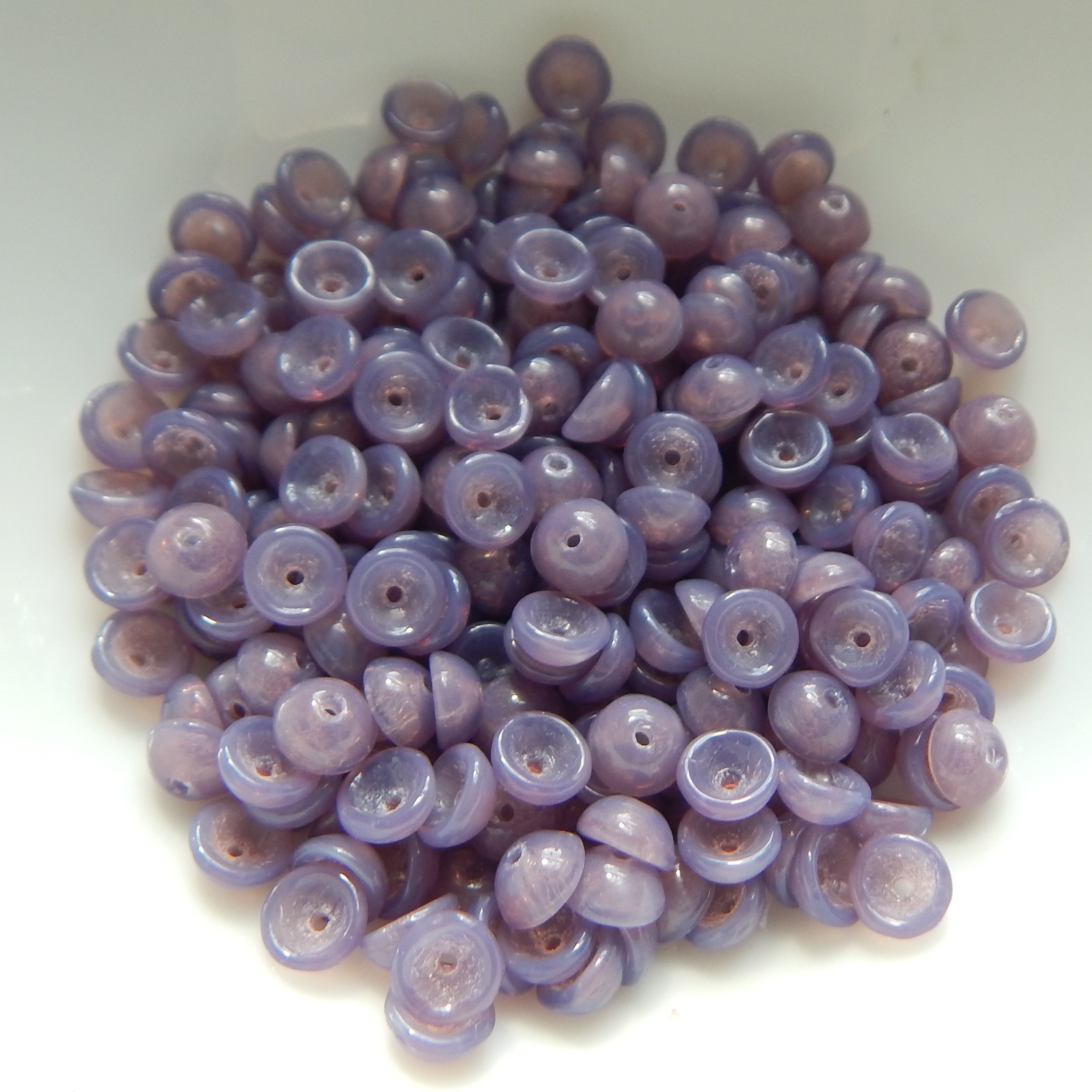 4x2mm Teacup 10 grams Beads - Choose Color - Czech Glass Beads - Picture 28 of 72