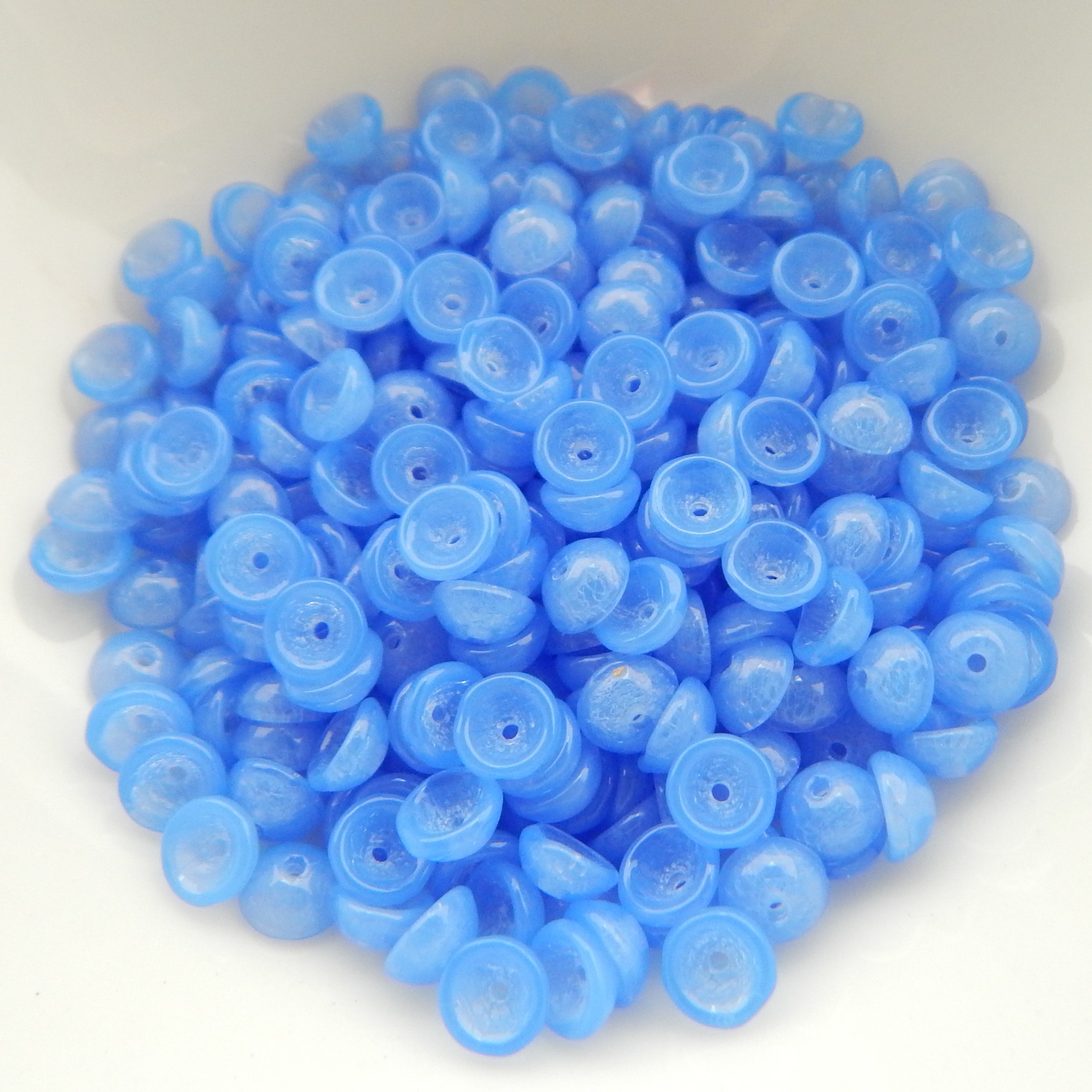 4x2mm Teacup 10 grams Beads - Choose Color - Czech Glass Beads - Picture 30 of 72