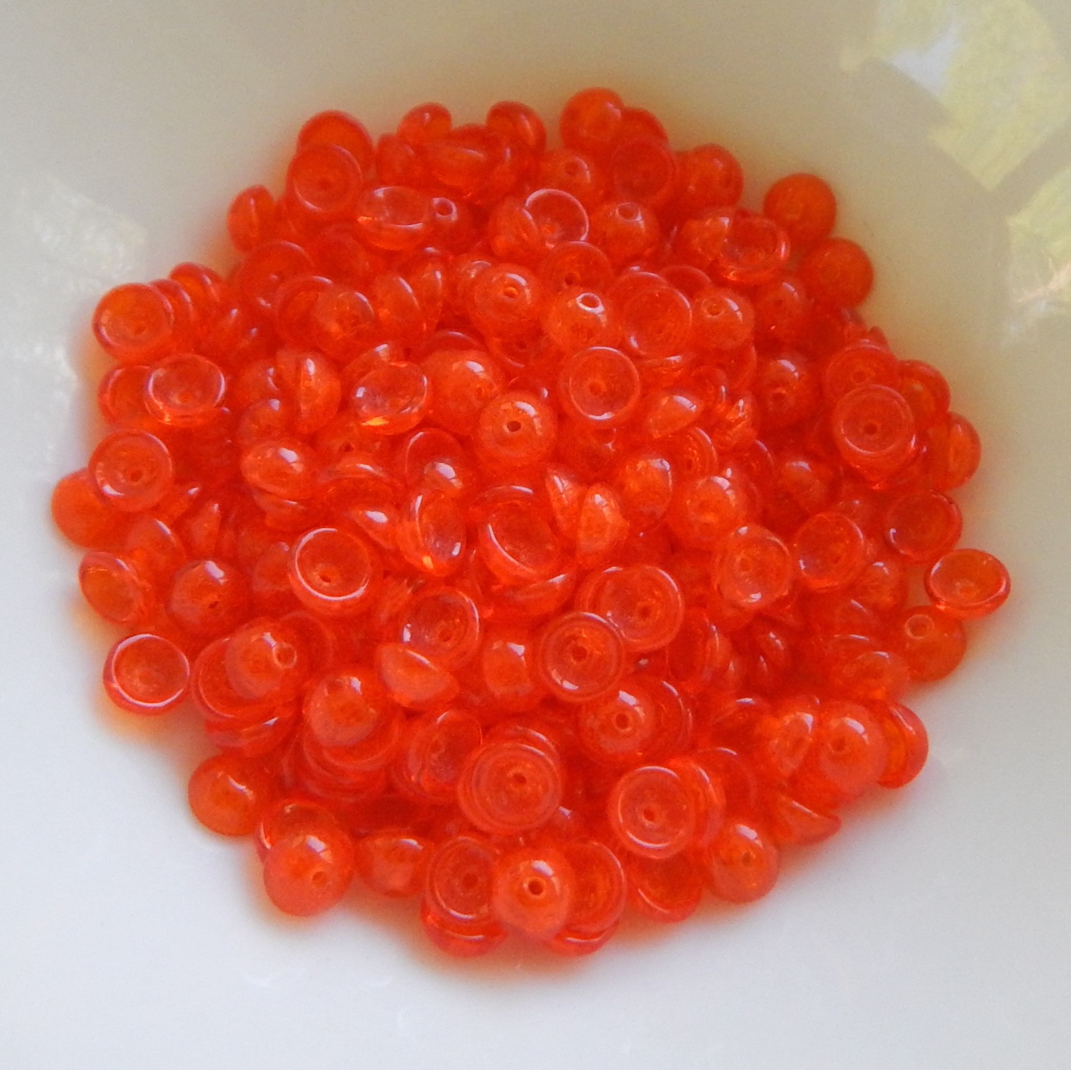 4x2mm Teacup 10 grams Beads - Choose Color - Czech Glass Beads - Picture 35 of 72