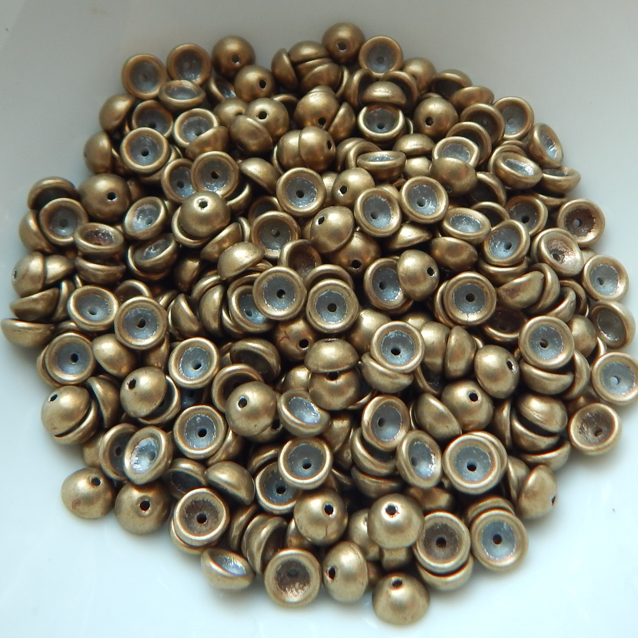 4x2mm Teacup 10 grams Beads - Choose Color - Czech Glass Beads - Picture 36 of 72