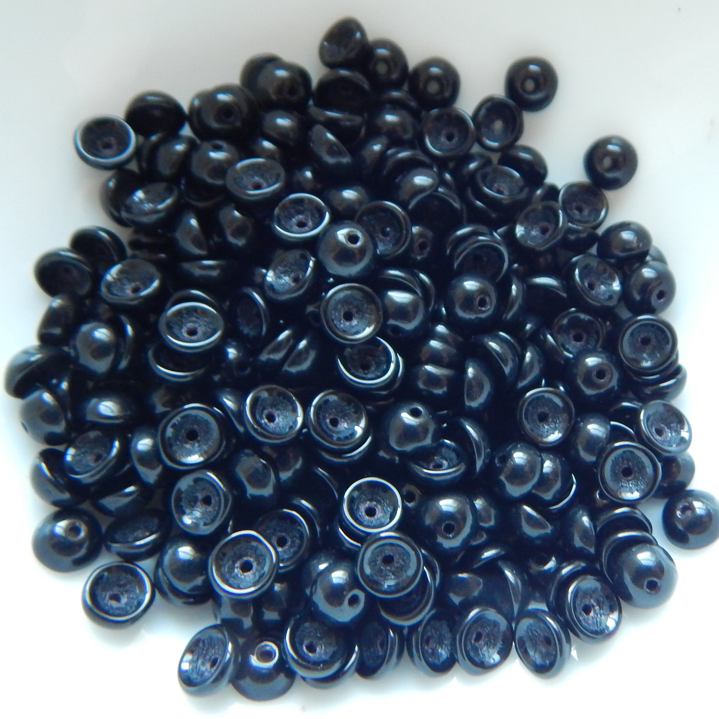 4x2mm Teacup 10 grams Beads - Choose Color - Czech Glass Beads - Picture 38 of 72