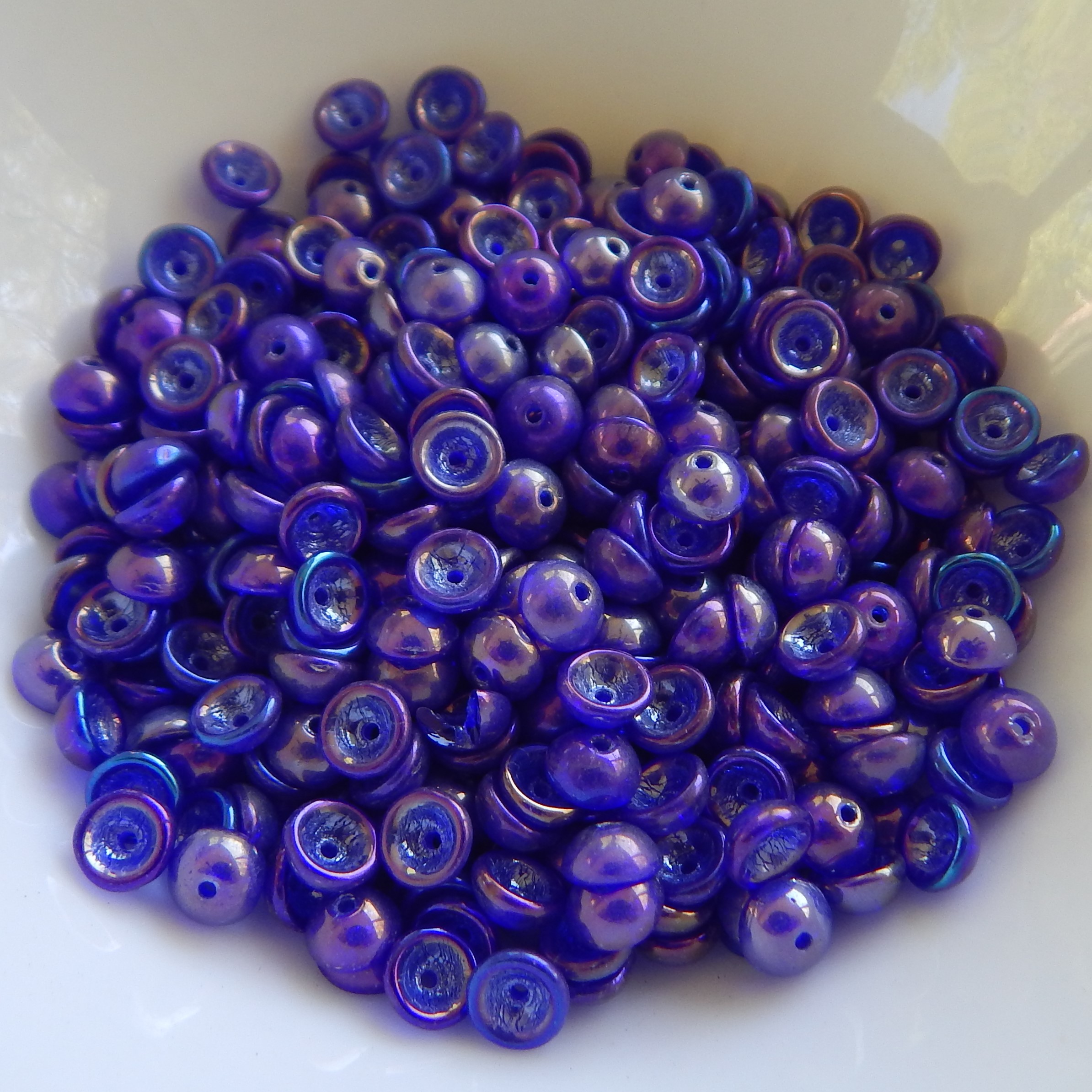 4x2mm Teacup 10 grams Beads - Choose Color - Czech Glass Beads - Picture 40 of 72