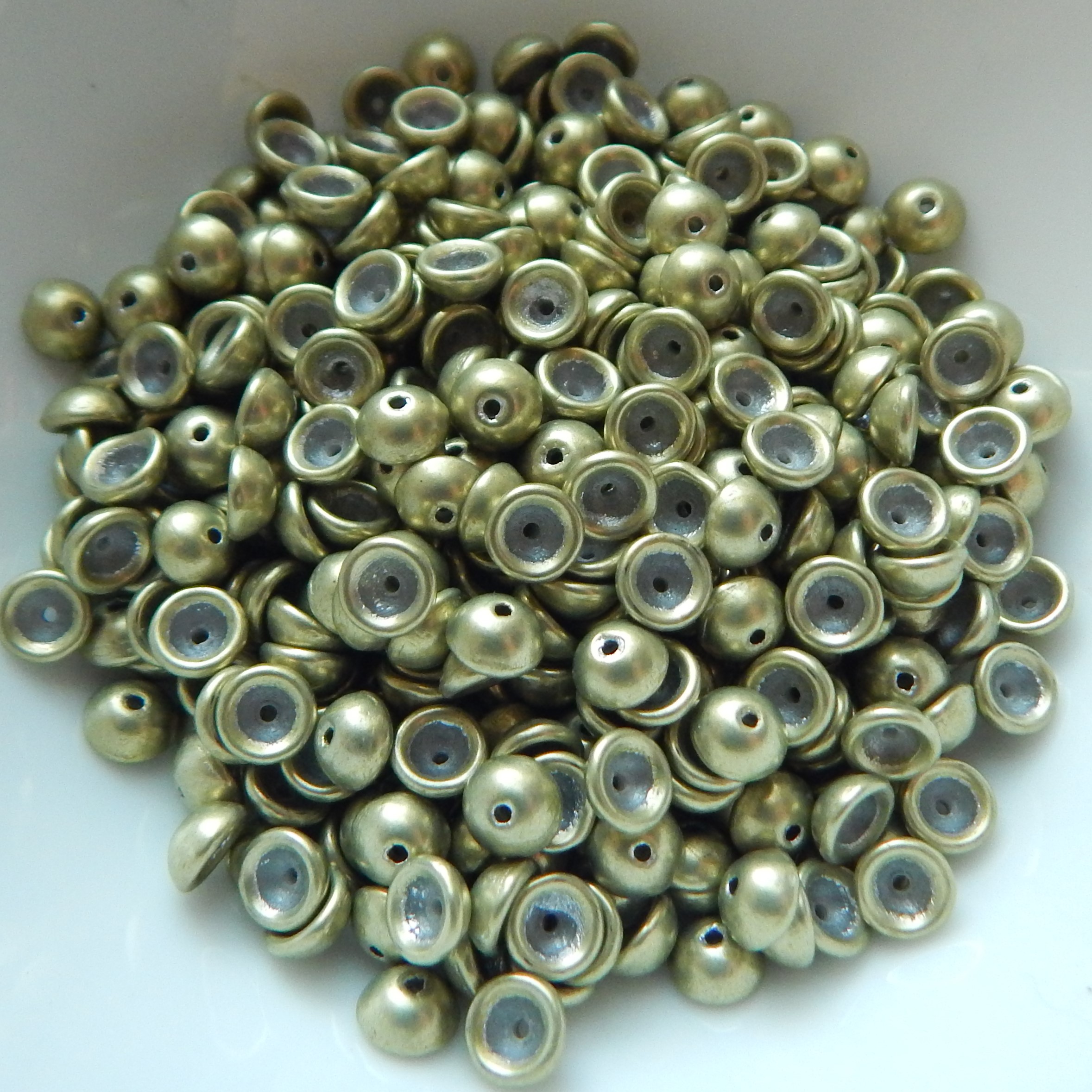 4x2mm Teacup 10 grams Beads - Choose Color - Czech Glass Beads - Picture 41 of 72