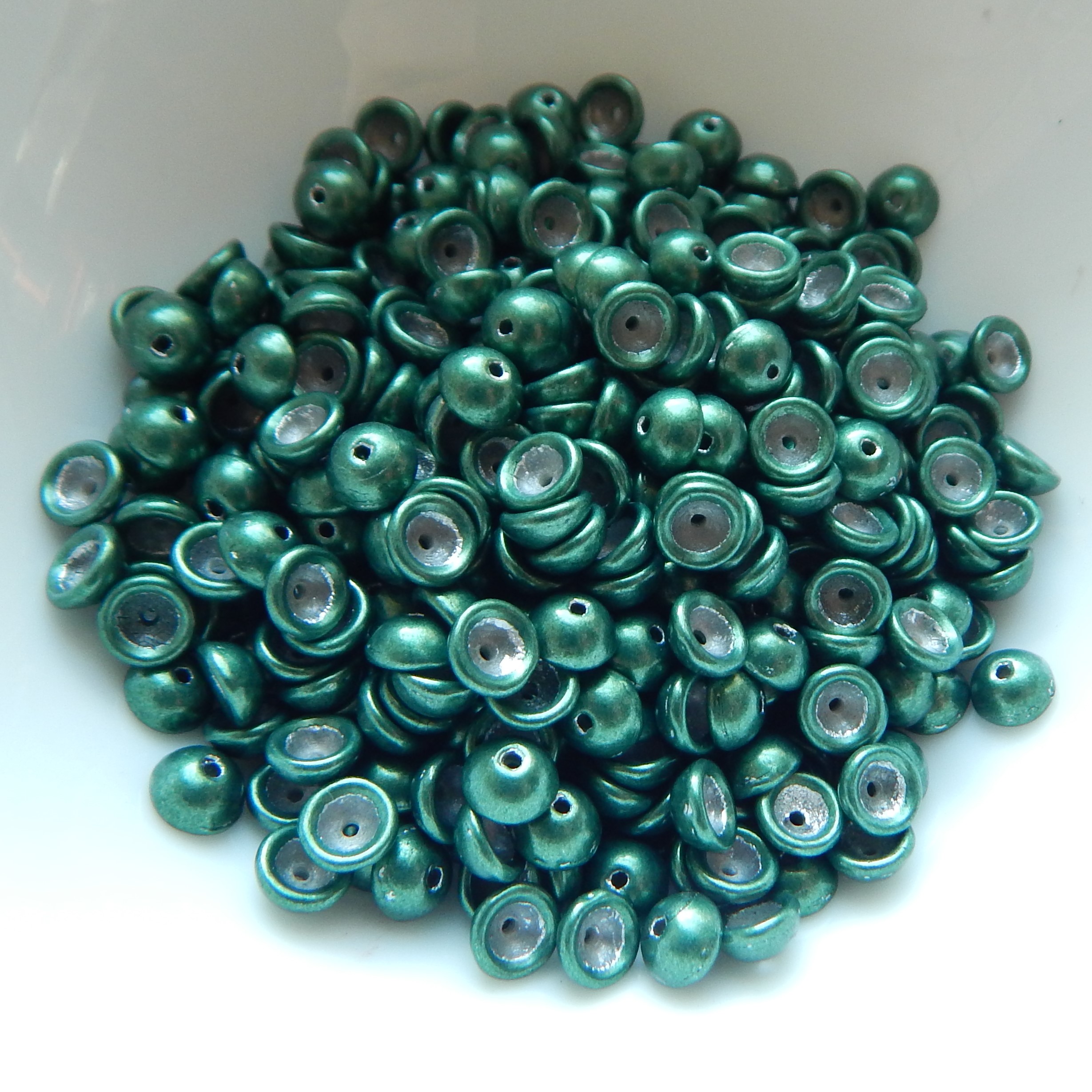 4x2mm Teacup 10 grams Beads - Choose Color - Czech Glass Beads - Picture 42 of 72