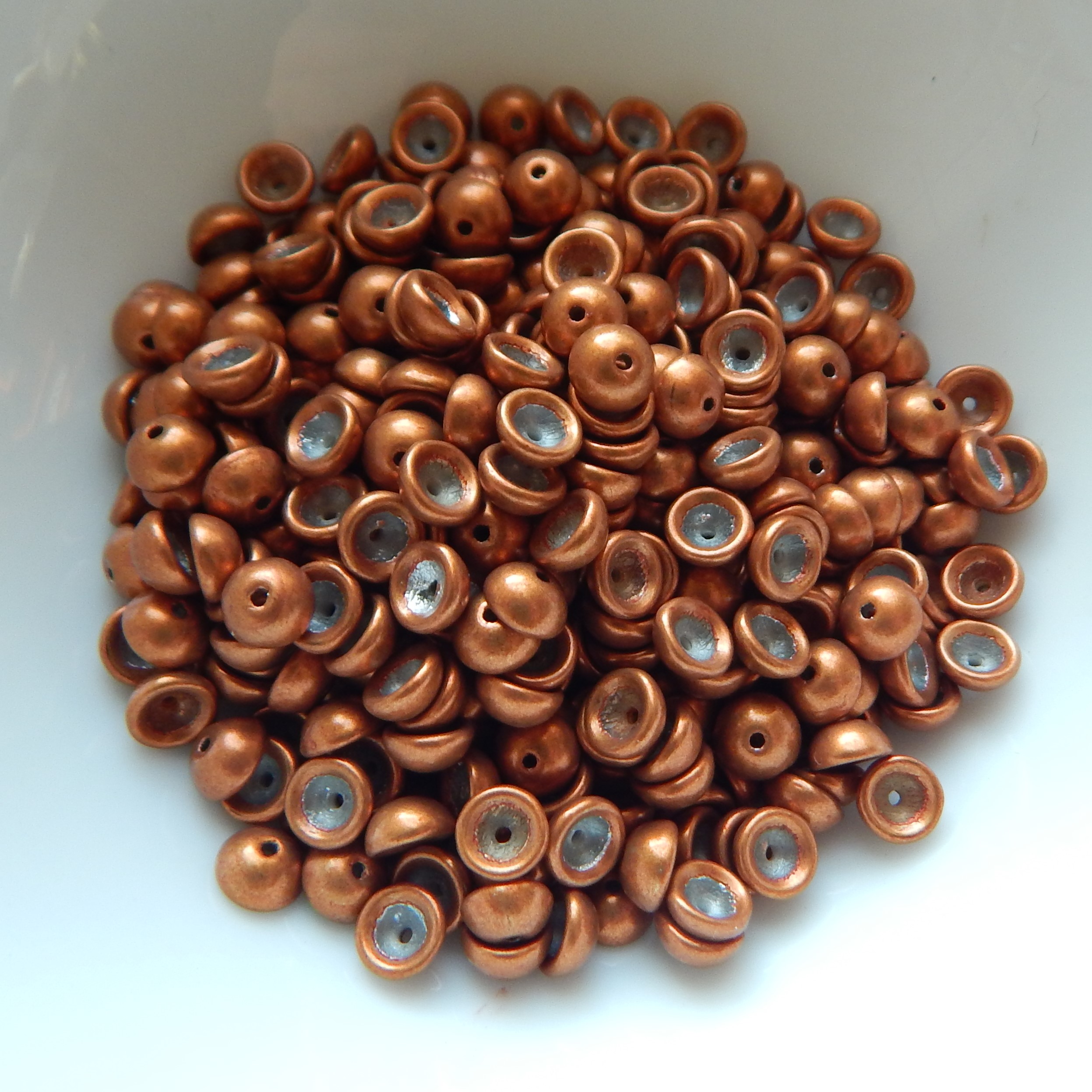 4x2mm Teacup 10 grams Beads - Choose Color - Czech Glass Beads - Picture 45 of 72