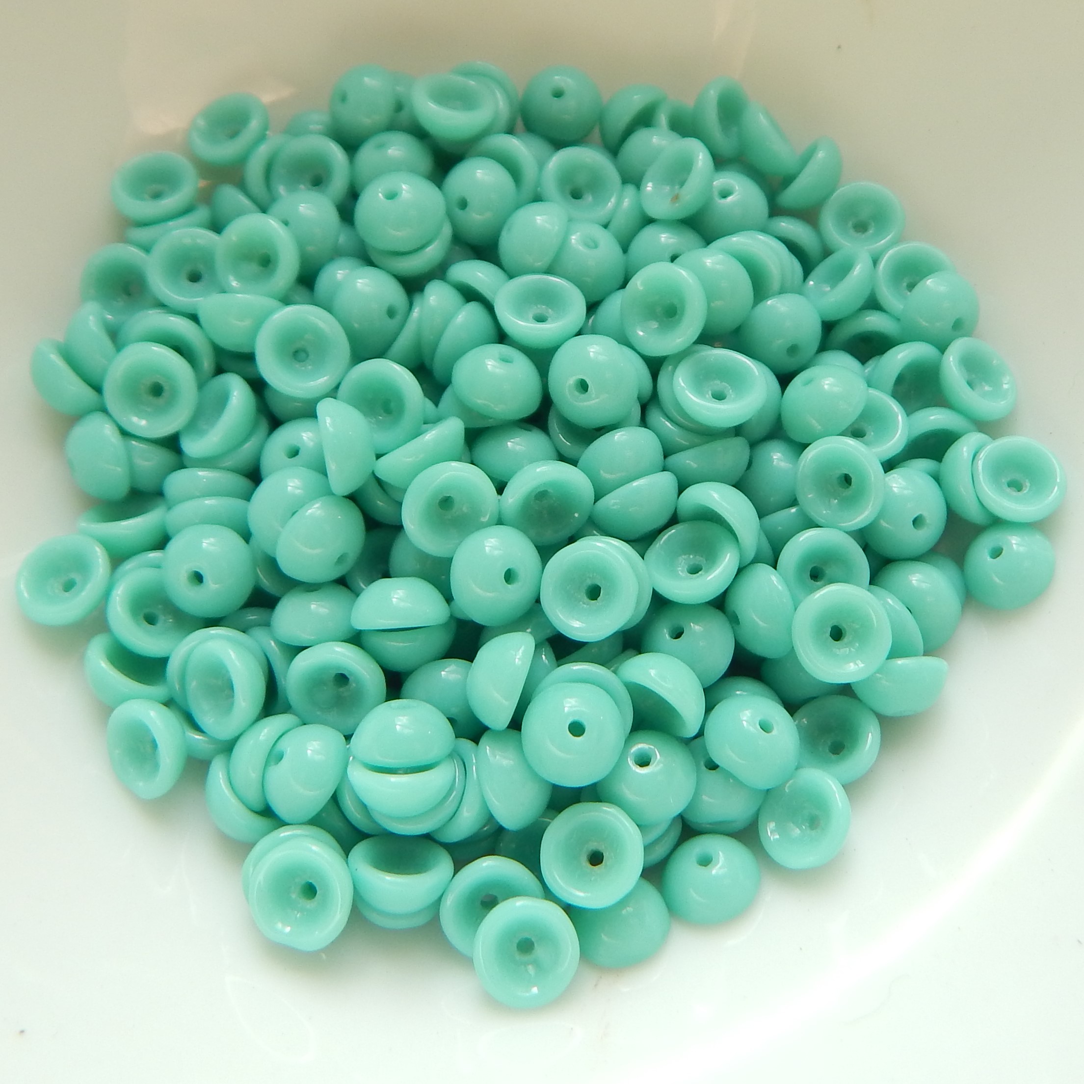 4x2mm Teacup 10 grams Beads - Choose Color - Czech Glass Beads - Picture 47 of 72