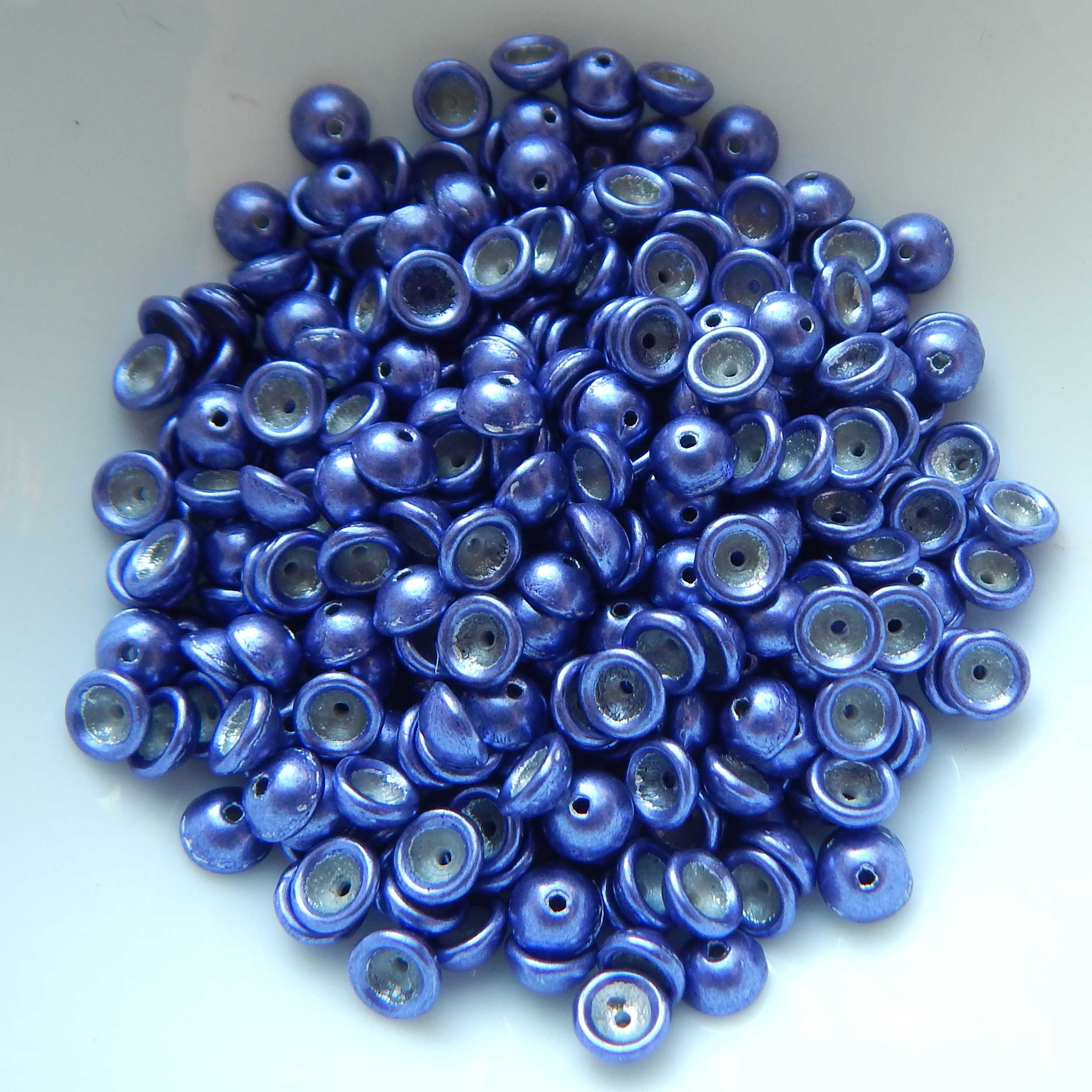 4x2mm Teacup 10 grams Beads - Choose Color - Czech Glass Beads - Picture 48 of 72