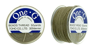 Choose Color - TOHO One-G Nylon Beading Thread 50 Yard Spool - (1 Spool) - Picture 18 of 21