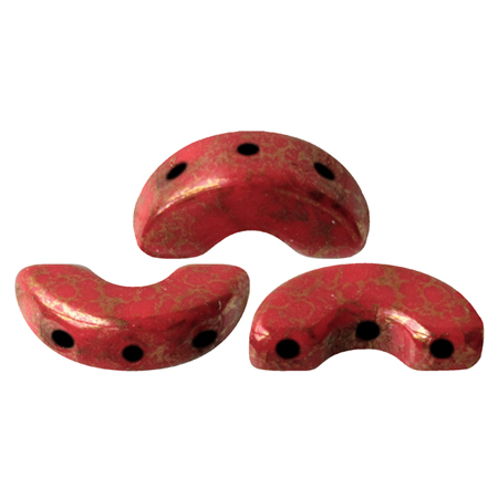 25 Perlen - Arcos® Par Puca® Paris - Farbe wählen - Tschechisches Glas - Bild 211 von 222
