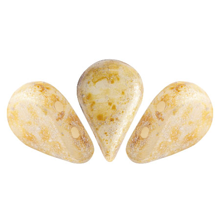 5x8mm Amos® par Puca® Two Hole Drop Shape (30 Beads) Czech Glass - Choose Color - Picture 47 of 75