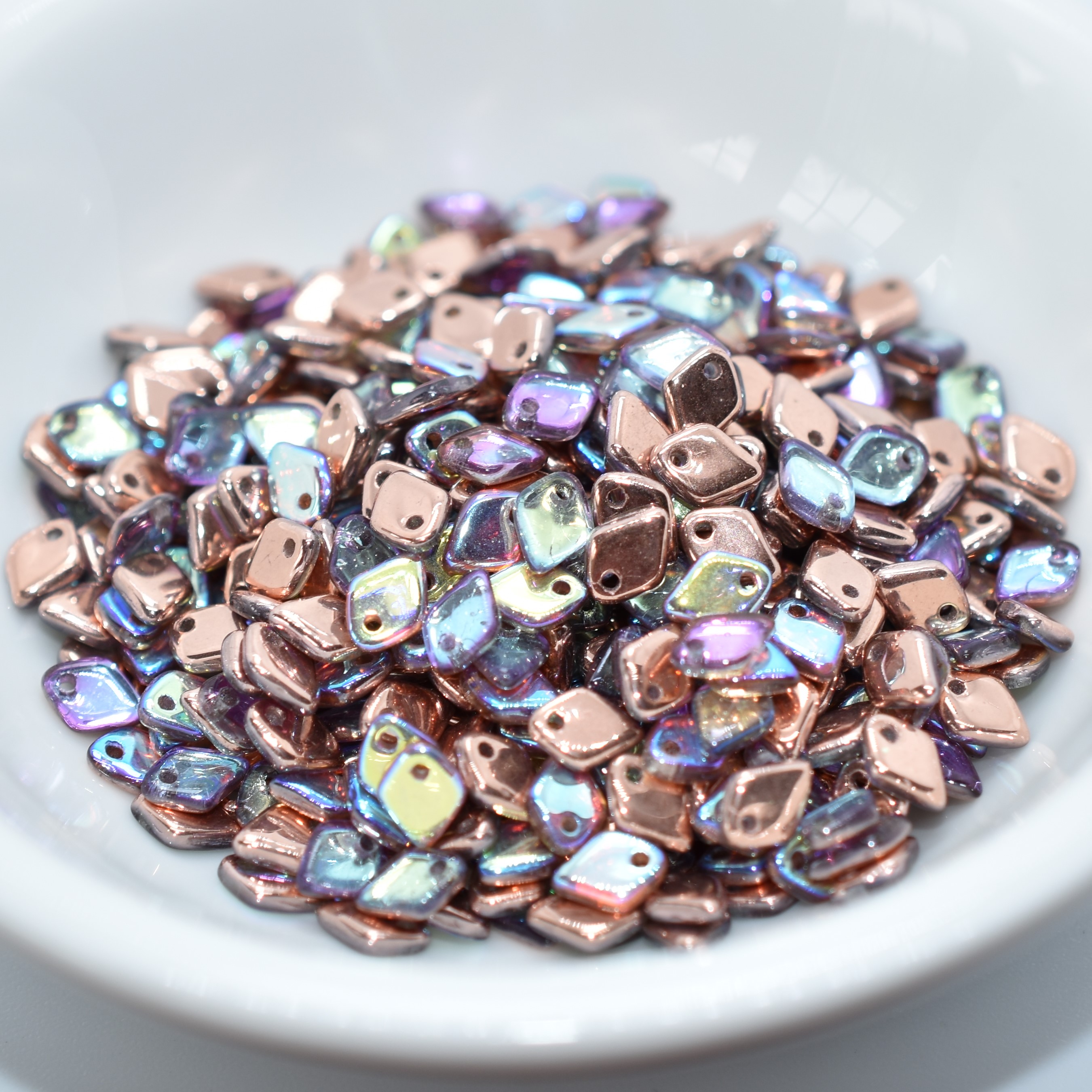 Gota escala dragón 5 mm (5 gramos) - Elige color - Cuentas de vidrio checas - Imagen 33 de 35