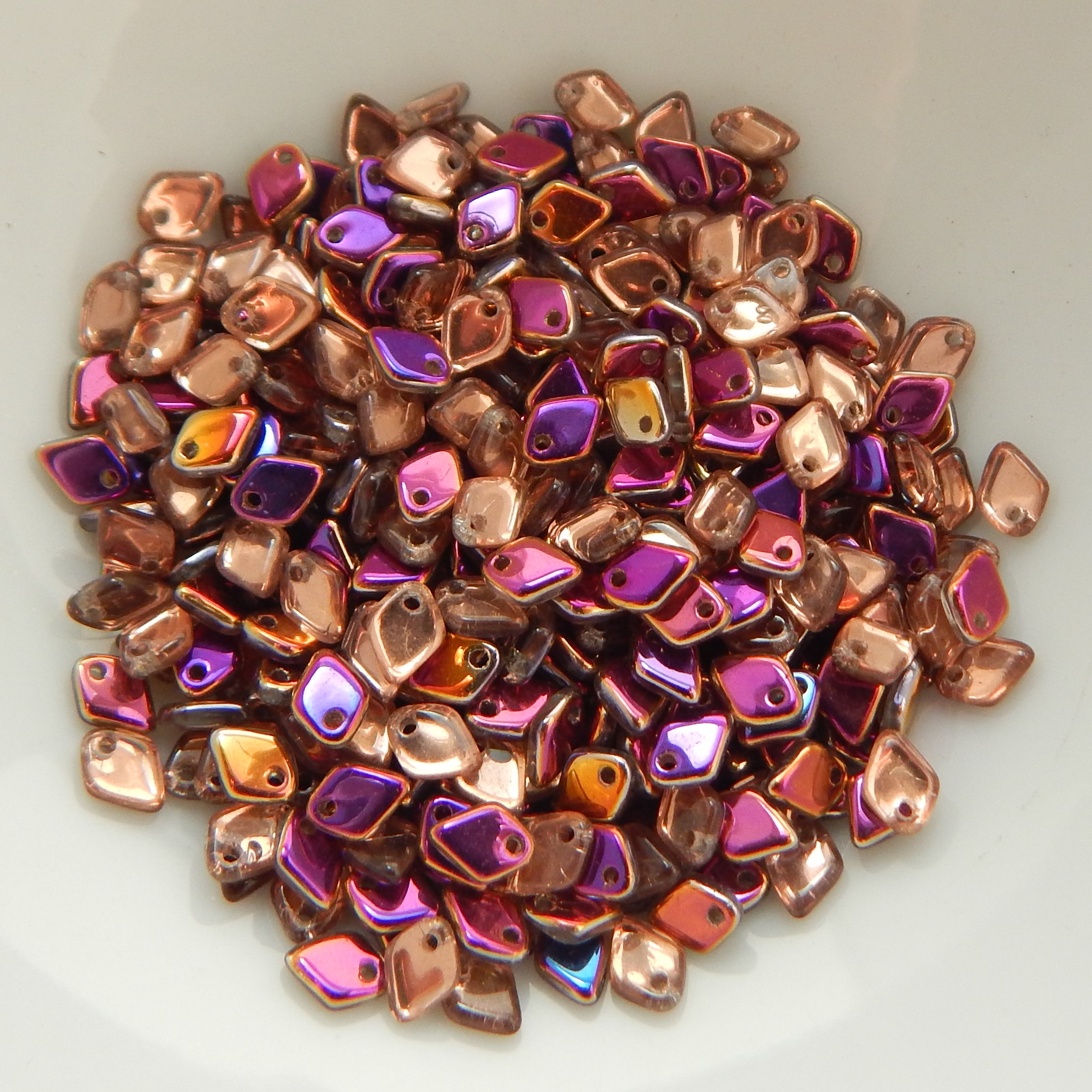 Gota escala dragón 5 mm (5 gramos) - Elige color - Cuentas de vidrio checas - Imagen 5 de 35