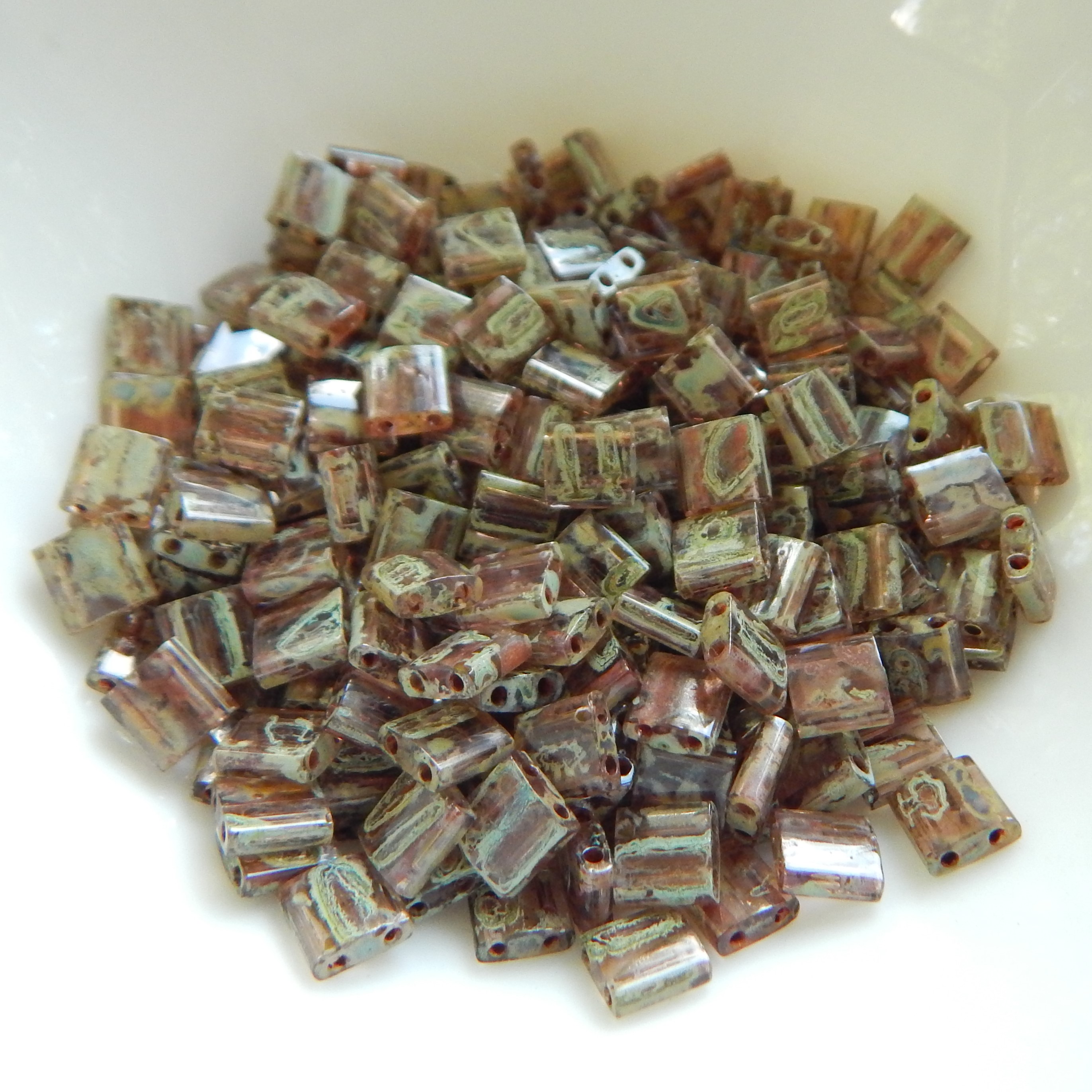 Tila 5 grams 2-Hole 5mm Square Miyuki Beads - Choose Color - Picture 49 of 57